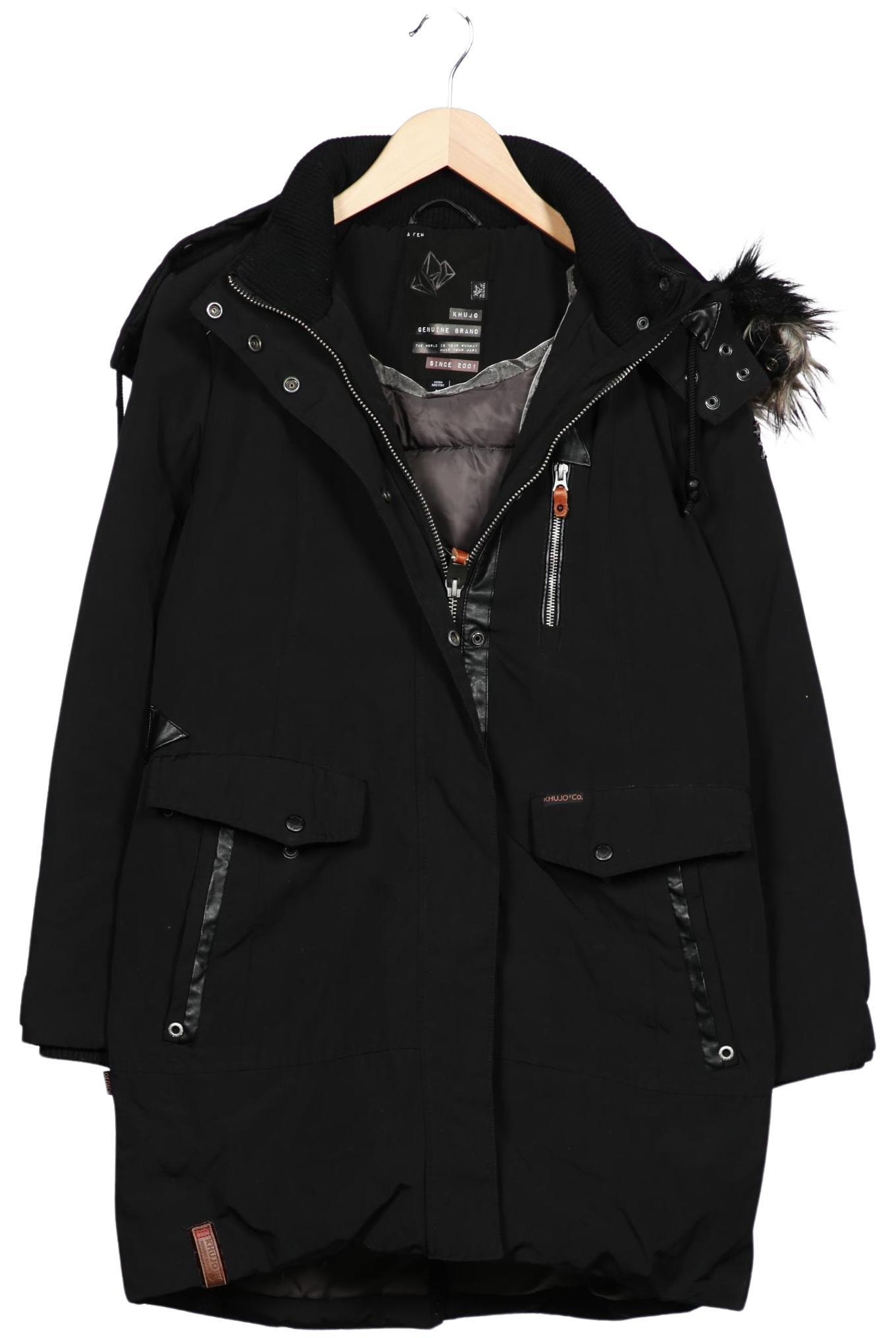 

Khujo Damen Mantel, schwarz, Gr. 38