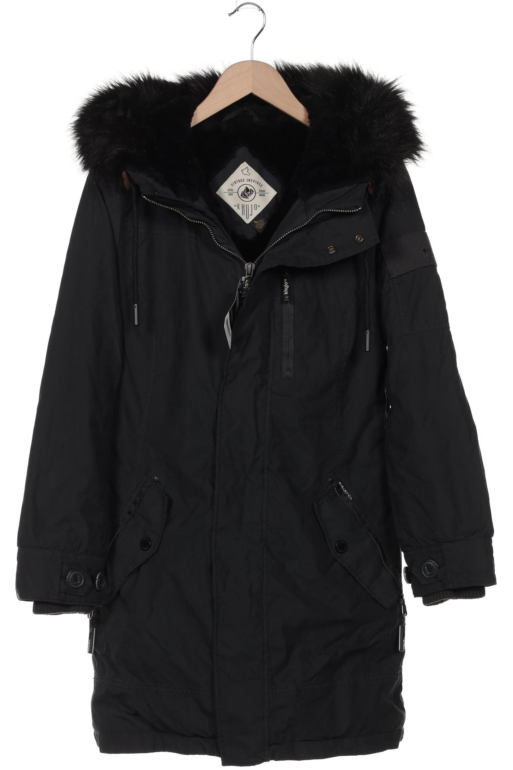 

Khujo Damen Mantel, schwarz, Gr. 42