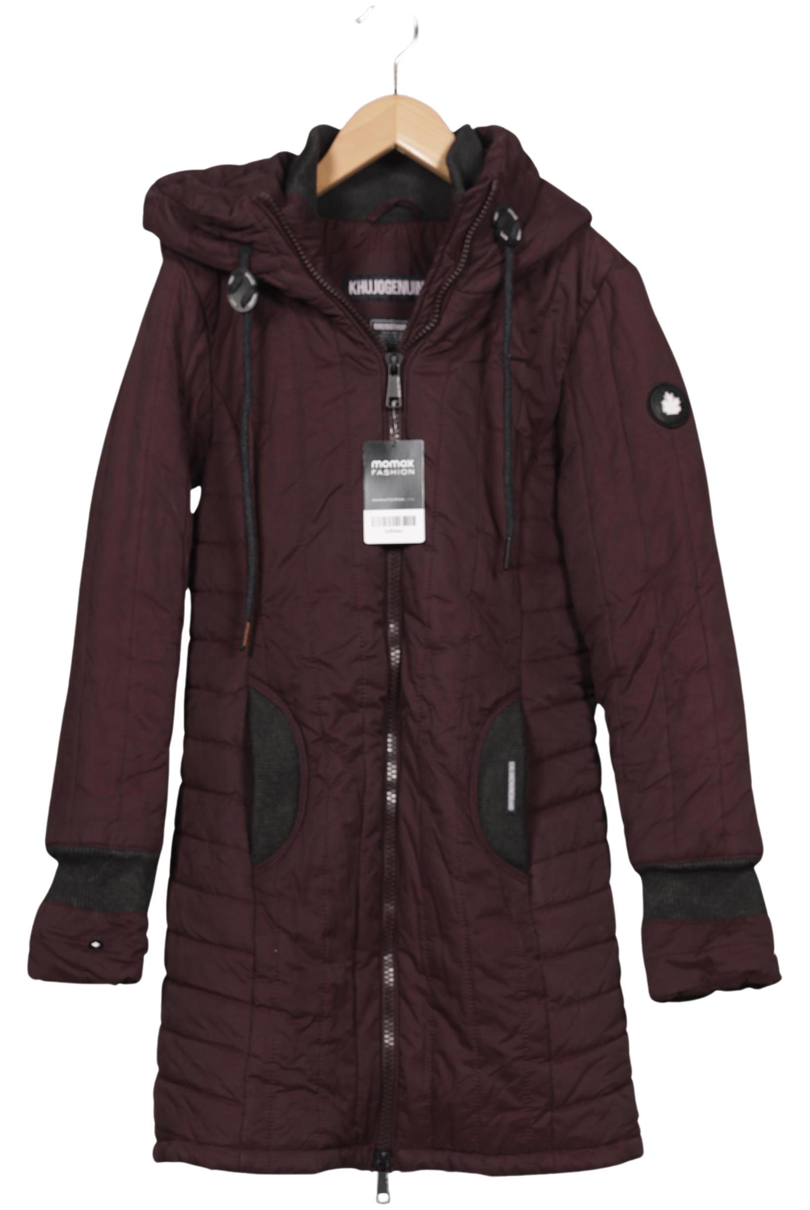 

Khujo Damen Mantel, bordeaux, Gr. 36