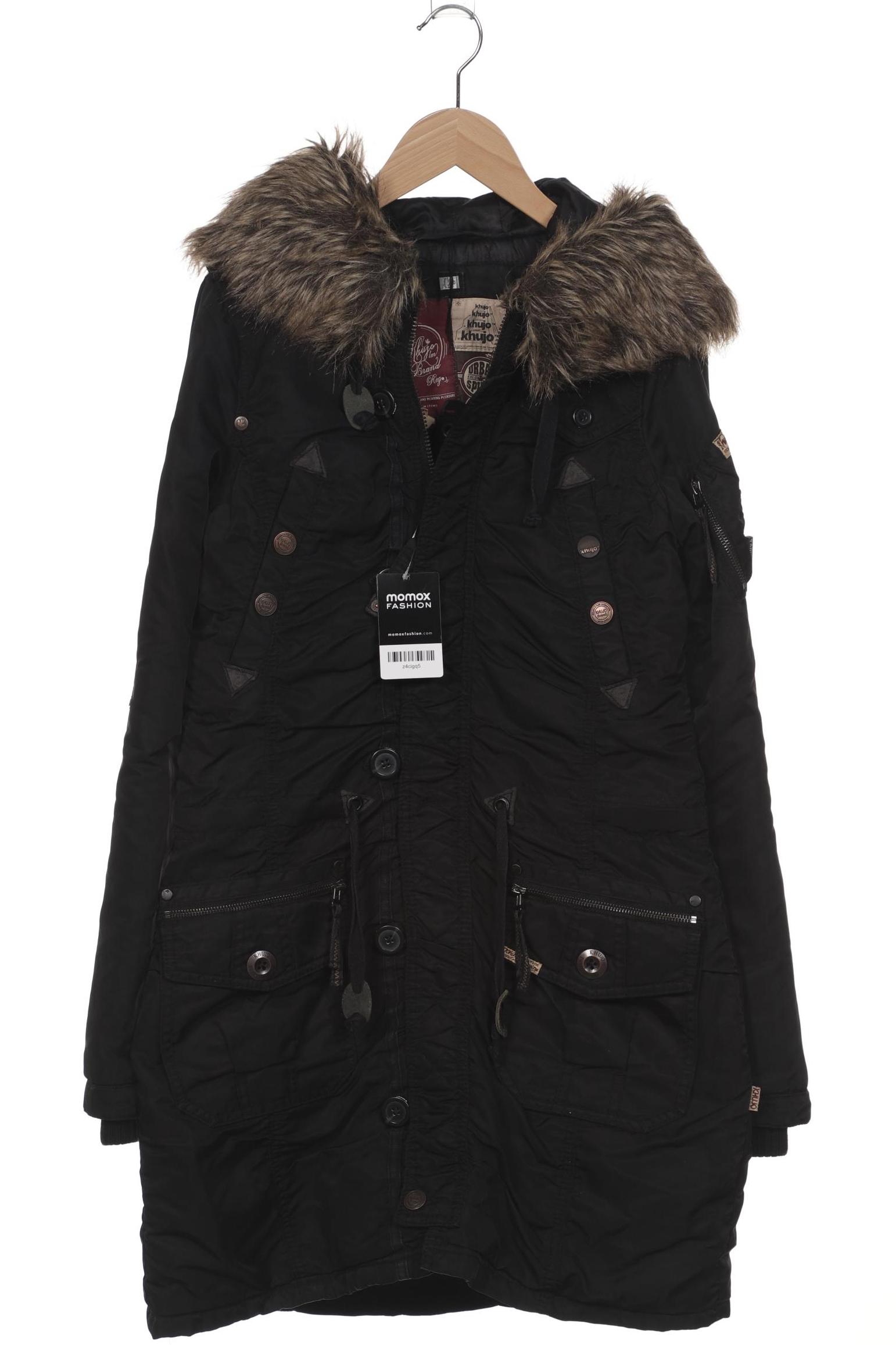 

Khujo Damen Mantel, schwarz, Gr. 38