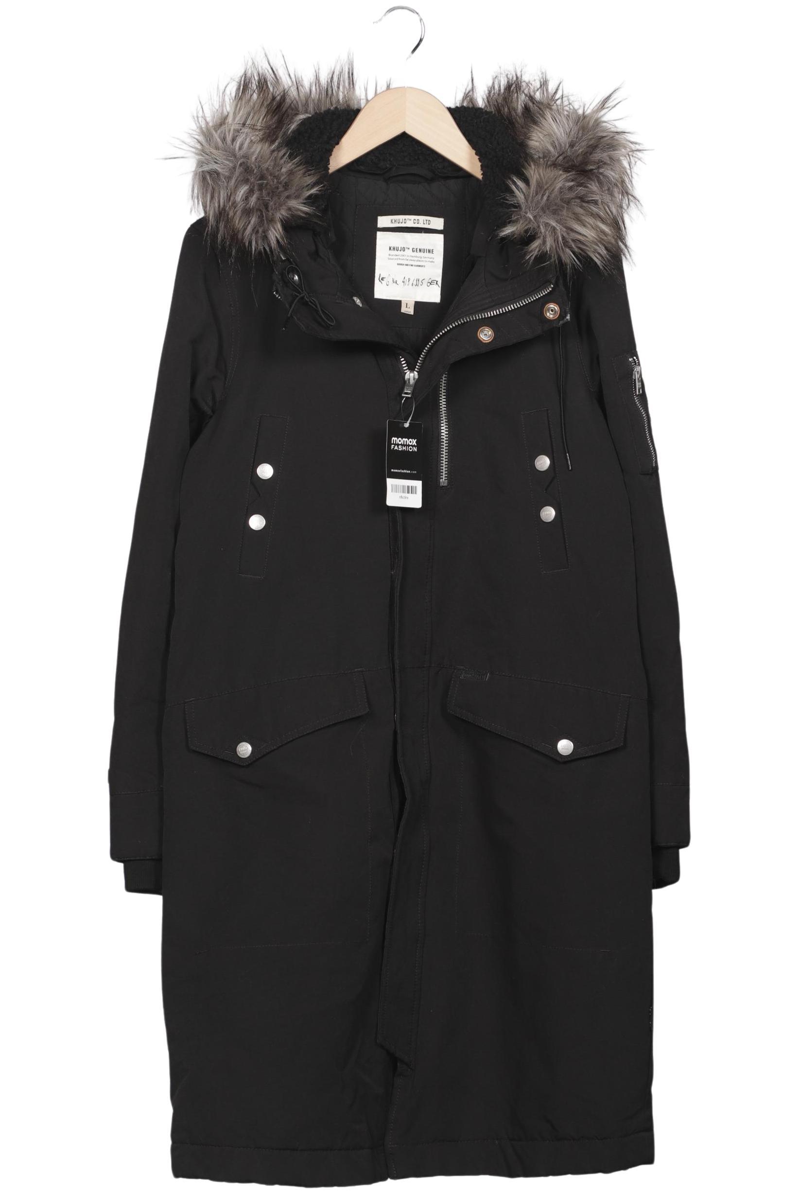 

Khujo Damen Mantel, schwarz, Gr. 42