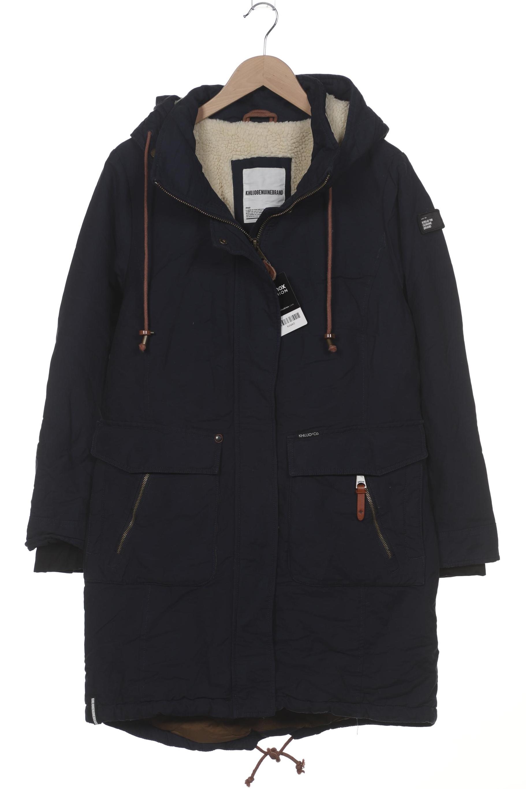 

Khujo Damen Mantel, marineblau, Gr. 42