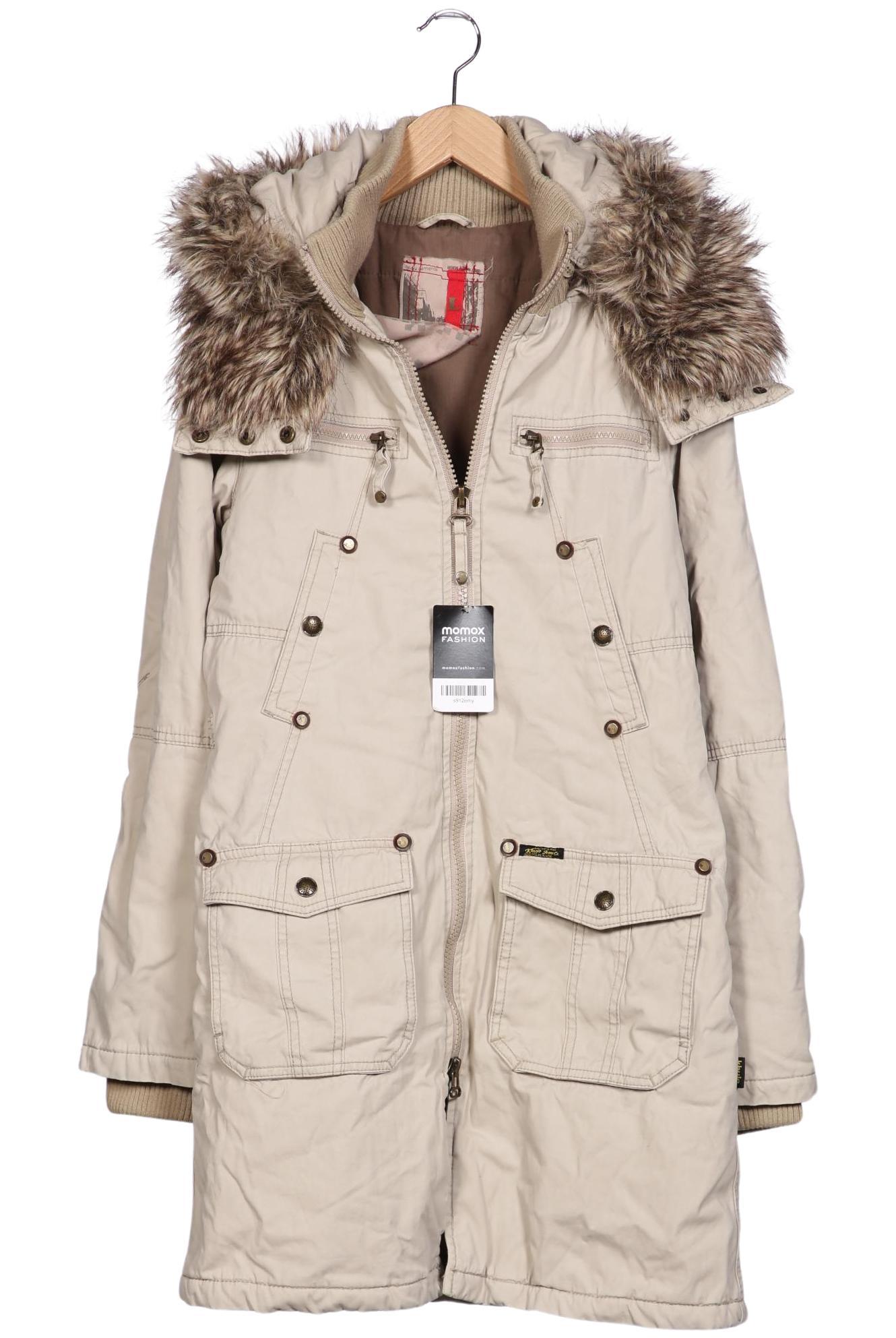 

Khujo Damen Mantel, beige, Gr. 42