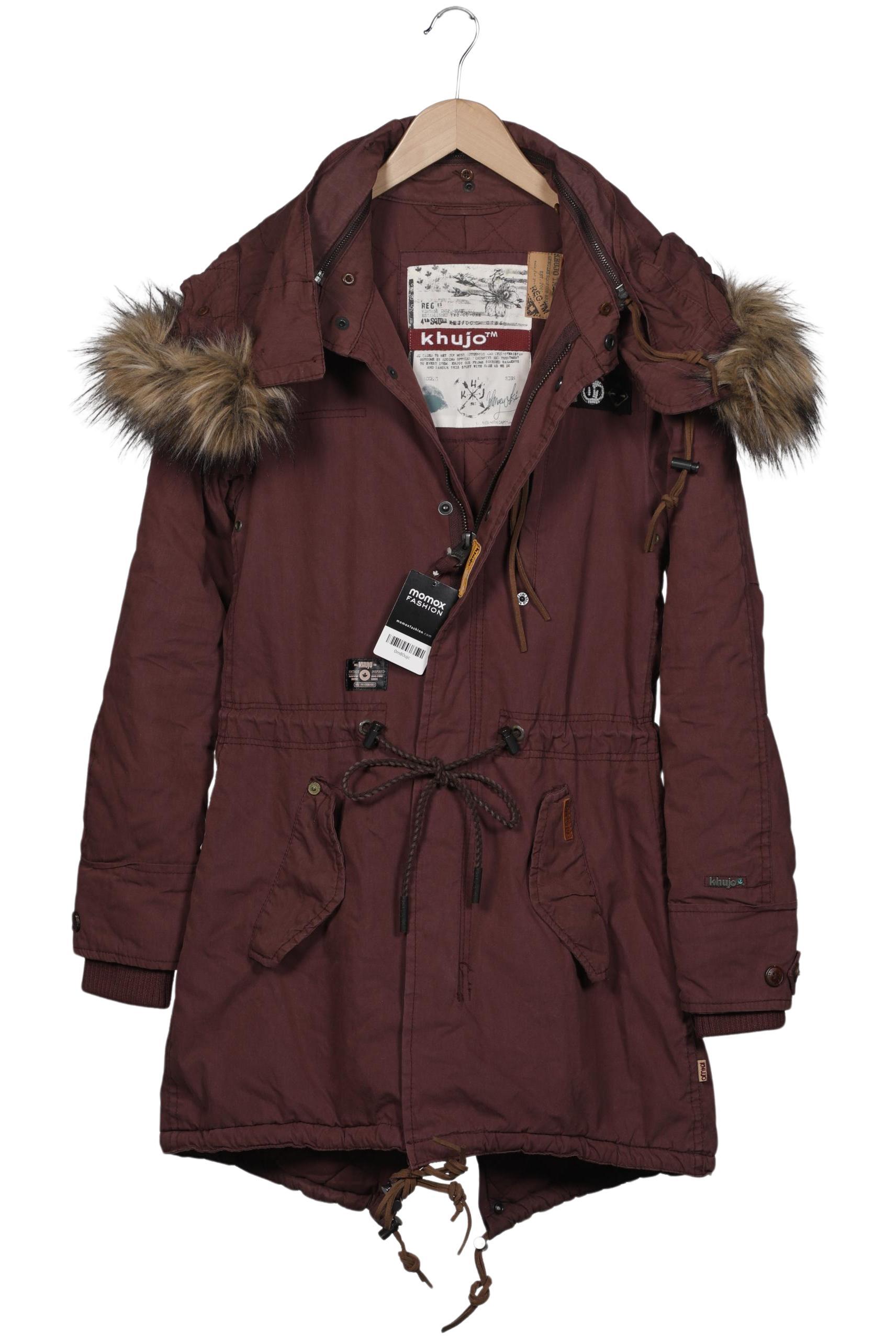 

Khujo Damen Mantel, bordeaux, Gr. 42