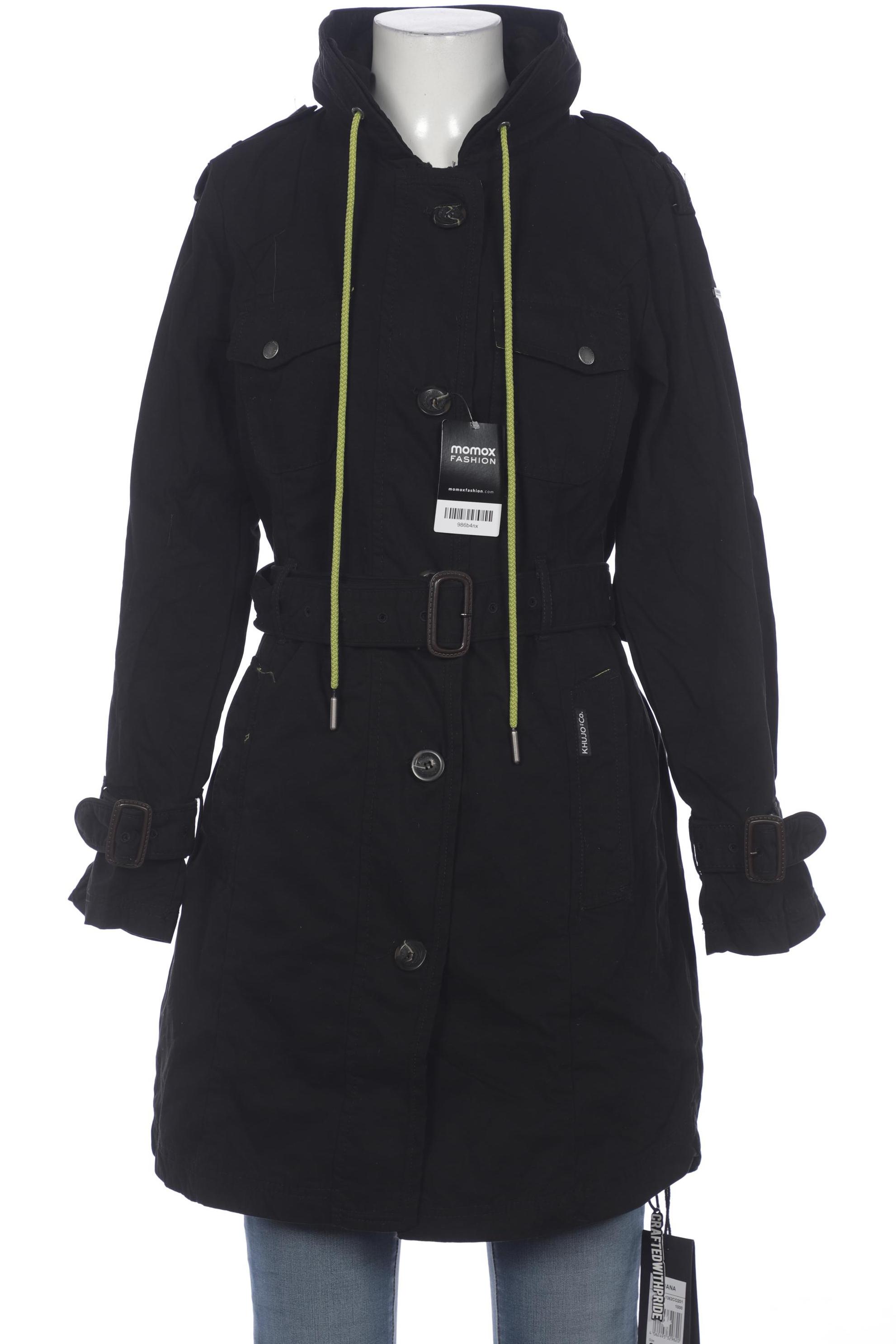

Khujo Damen Mantel, schwarz, Gr. 36