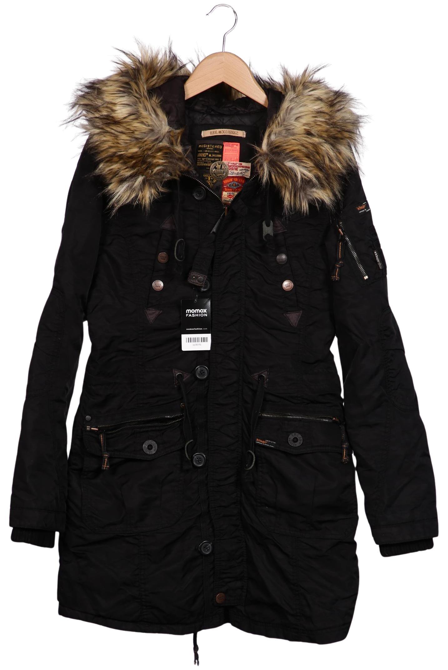 

Khujo Damen Mantel, schwarz, Gr. 42