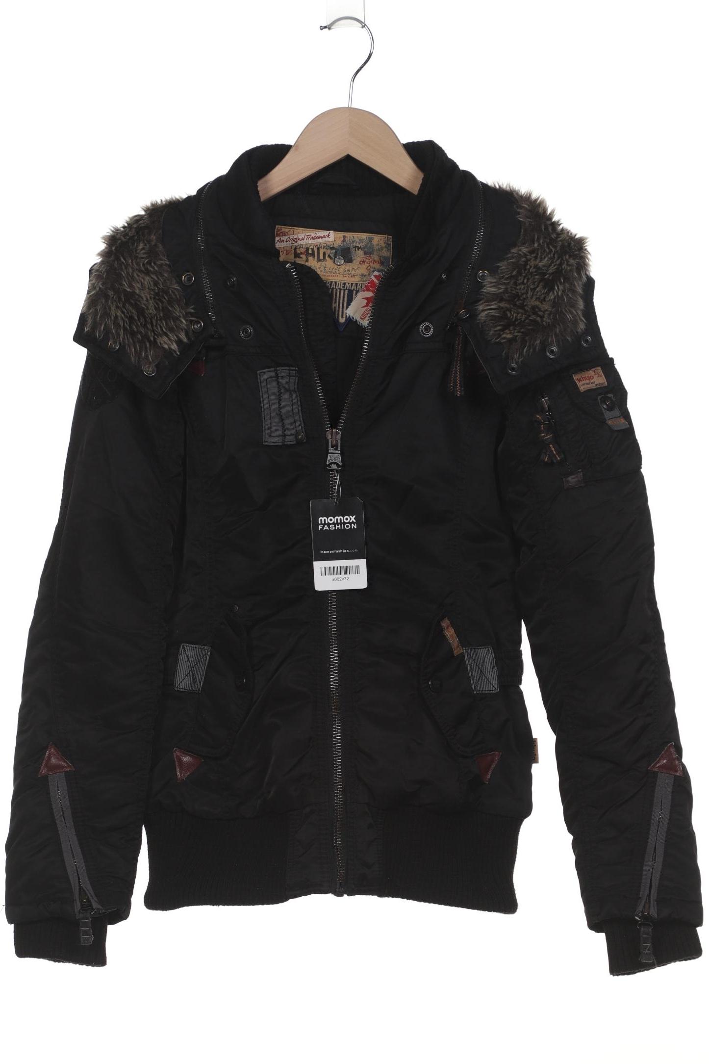 

Khujo Damen Mantel, schwarz, Gr. 38