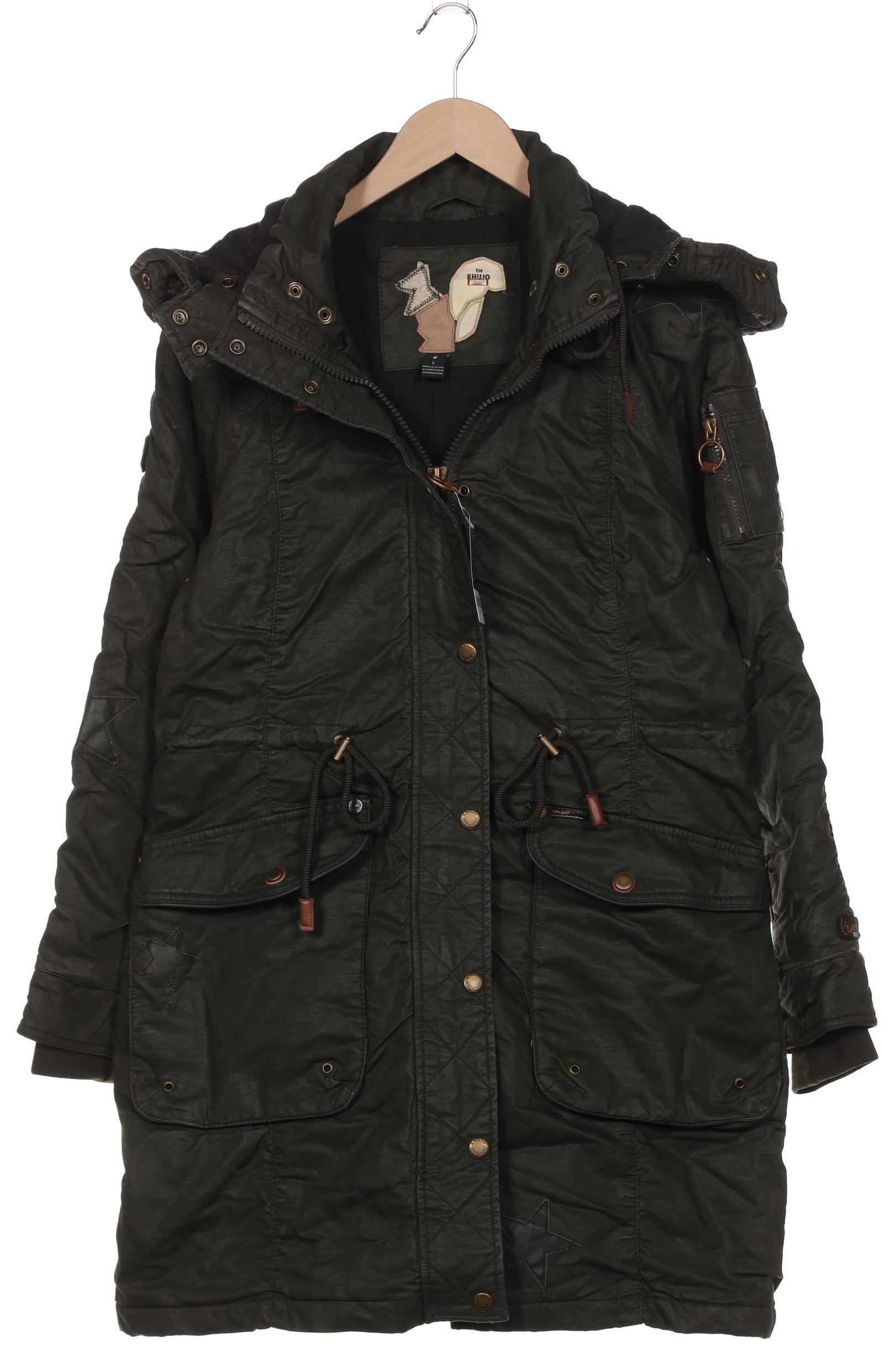 

Khujo Damen Mantel, grün, Gr. 42