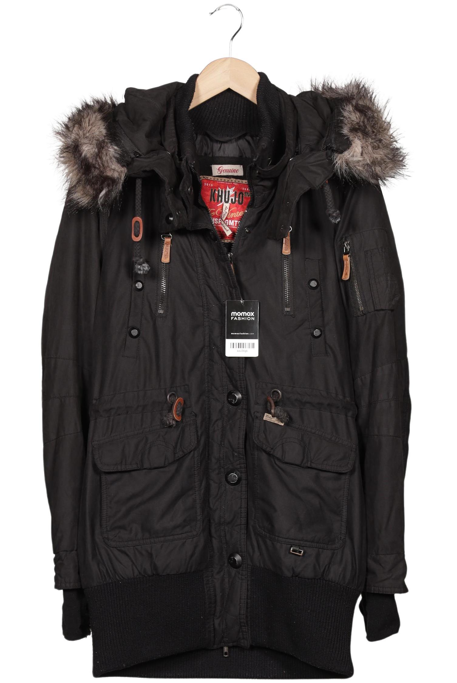 

Khujo Damen Mantel, schwarz, Gr. 44