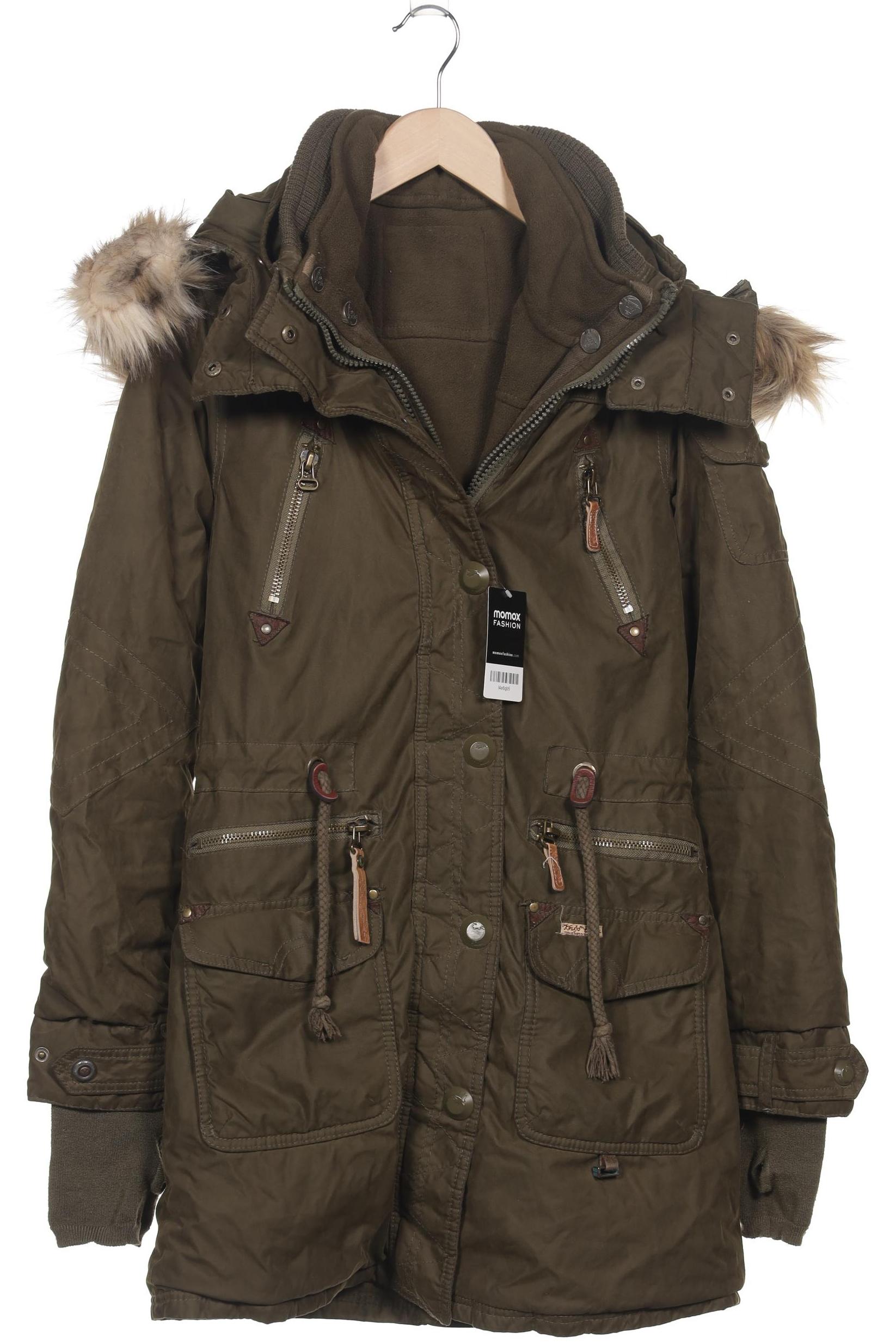 

Khujo Damen Mantel, grün, Gr. 38