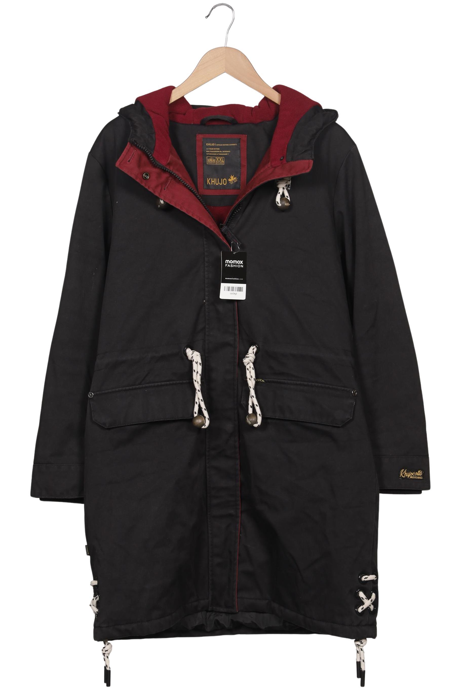 

Khujo Damen Mantel, schwarz, Gr. 46