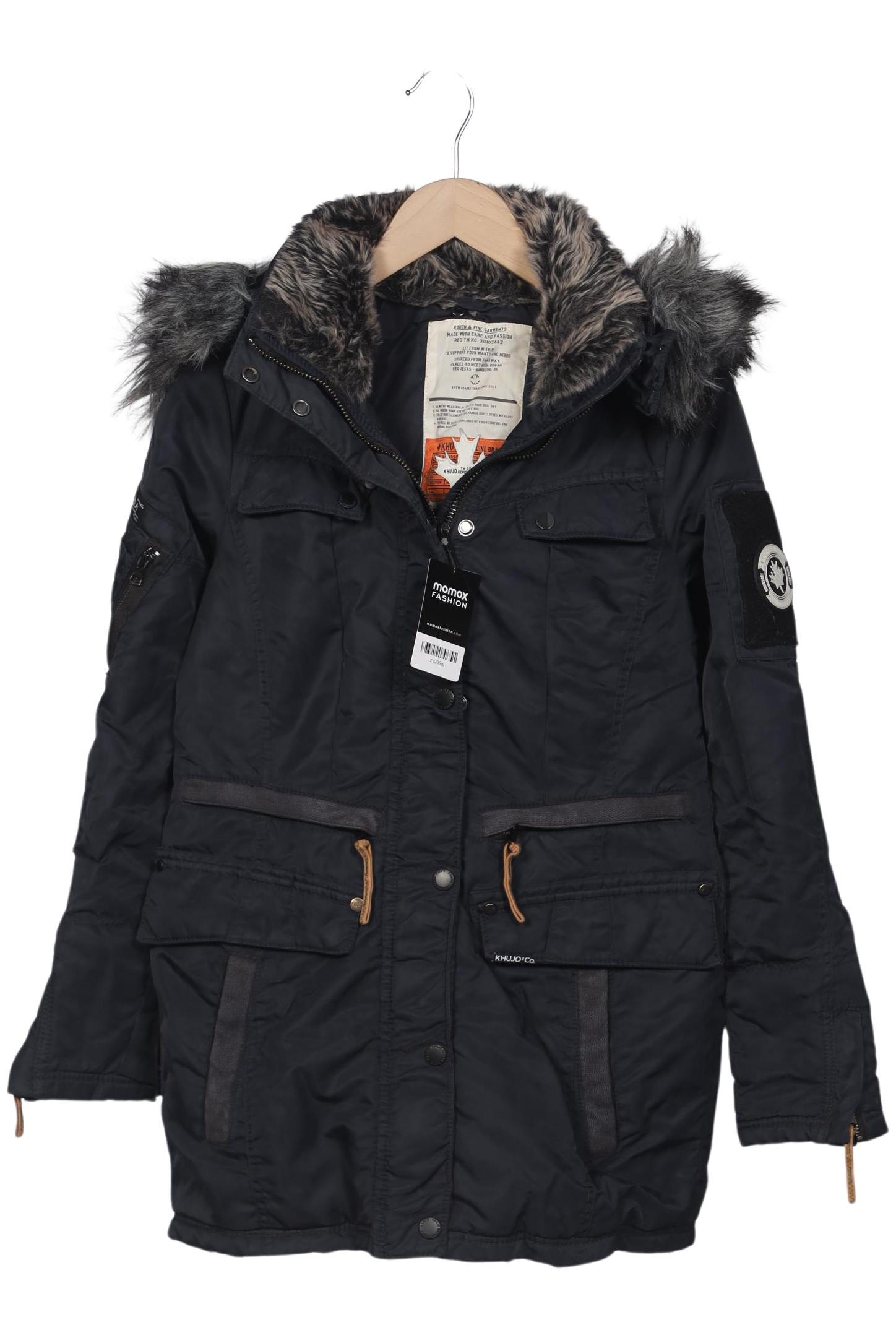 

Khujo Damen Mantel, marineblau, Gr. 34