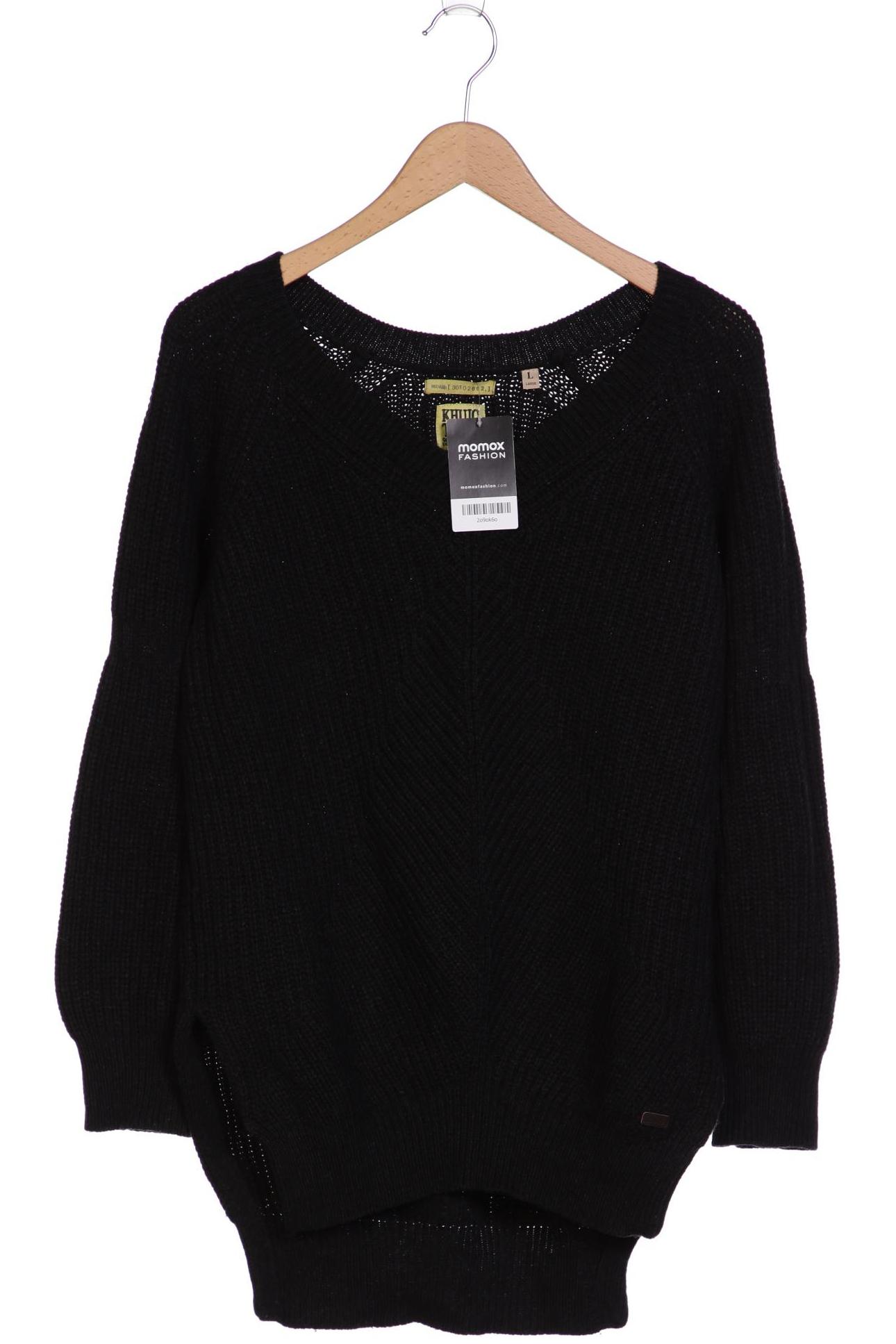 

Khujo Damen Pullover, schwarz, Gr. 42