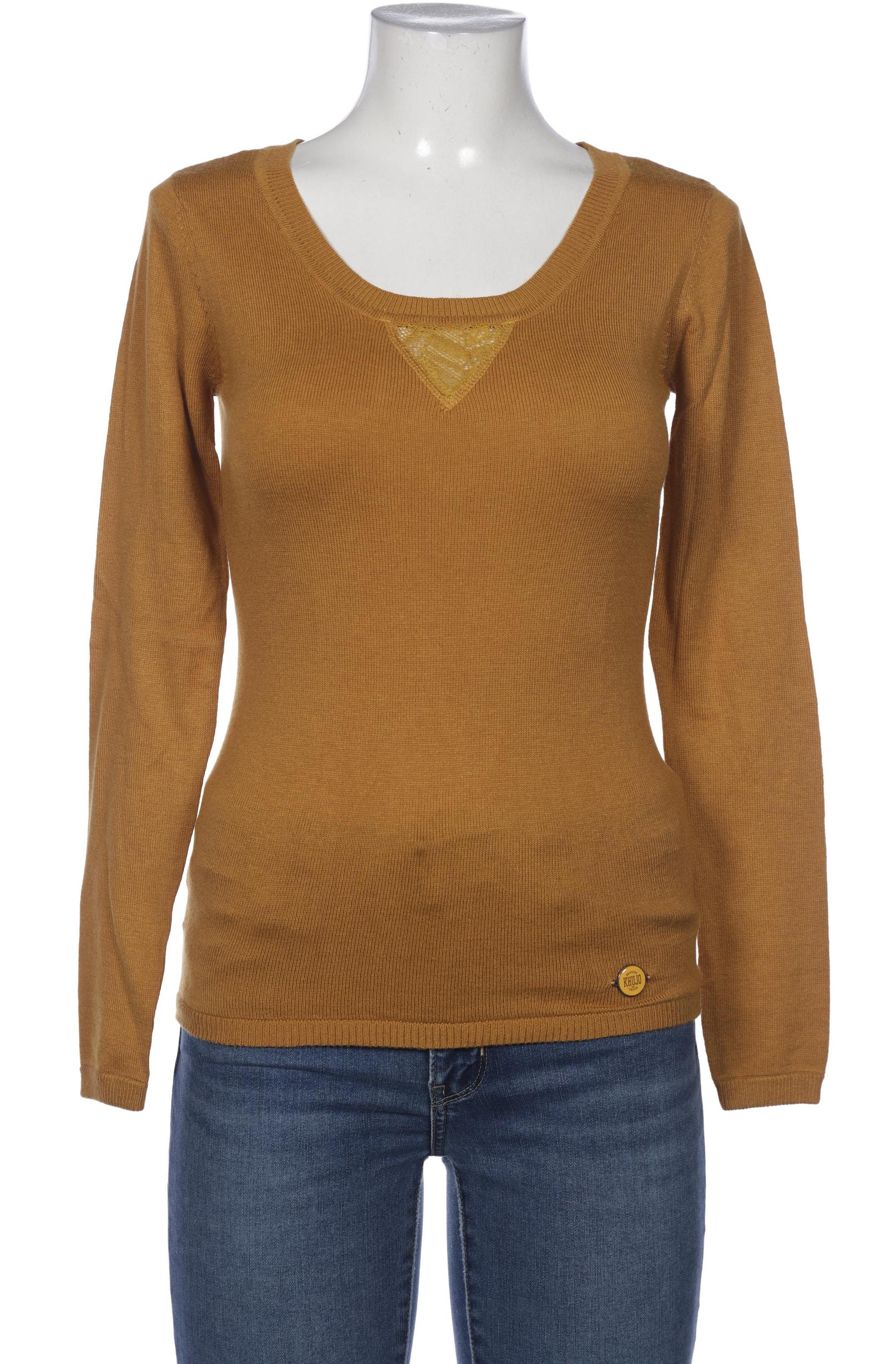 

Khujo Damen Pullover, gelb