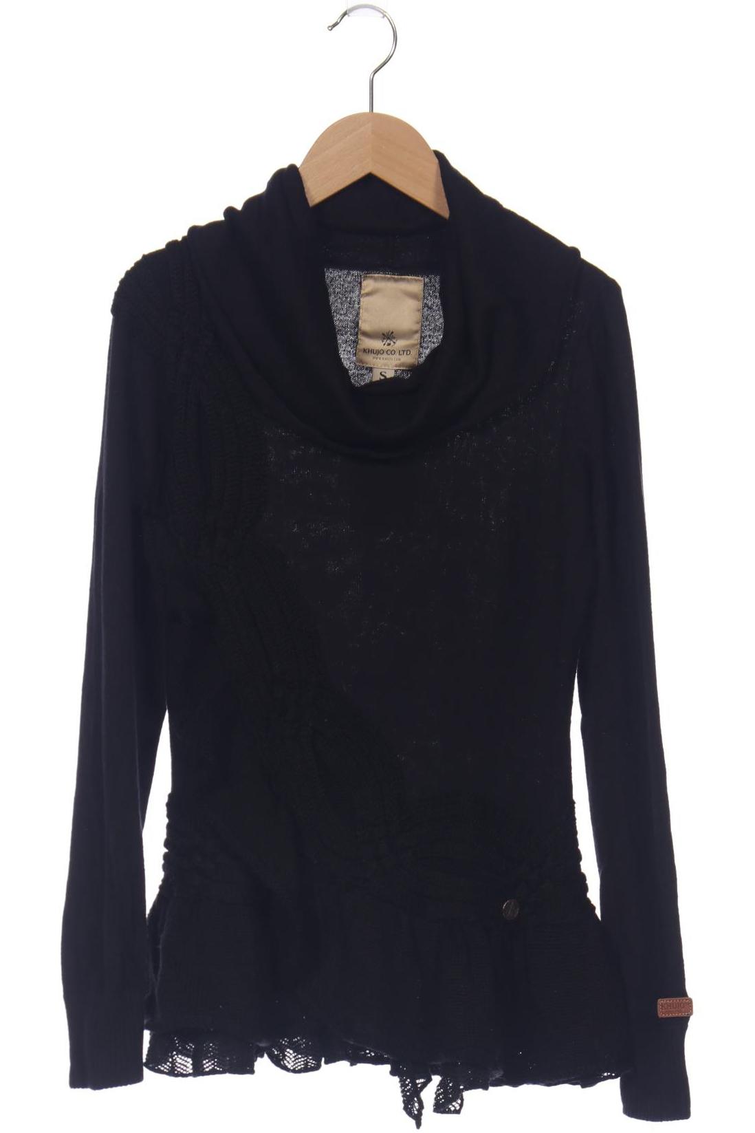 

Khujo Damen Pullover, schwarz
