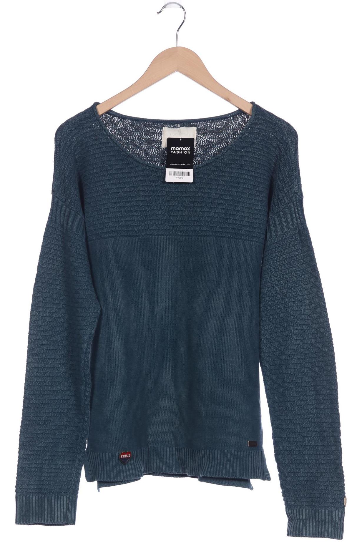 

Khujo Damen Pullover, türkis, Gr. 44