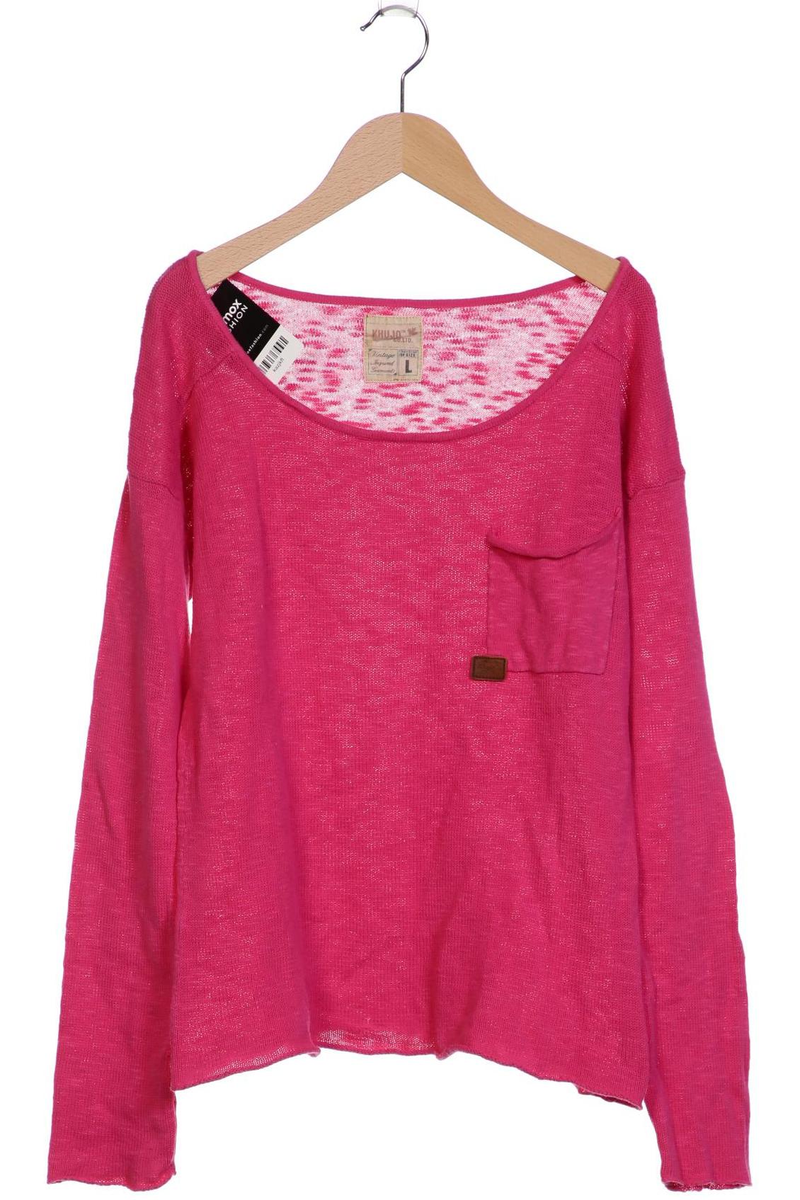 

Khujo Damen Pullover, pink, Gr. 42