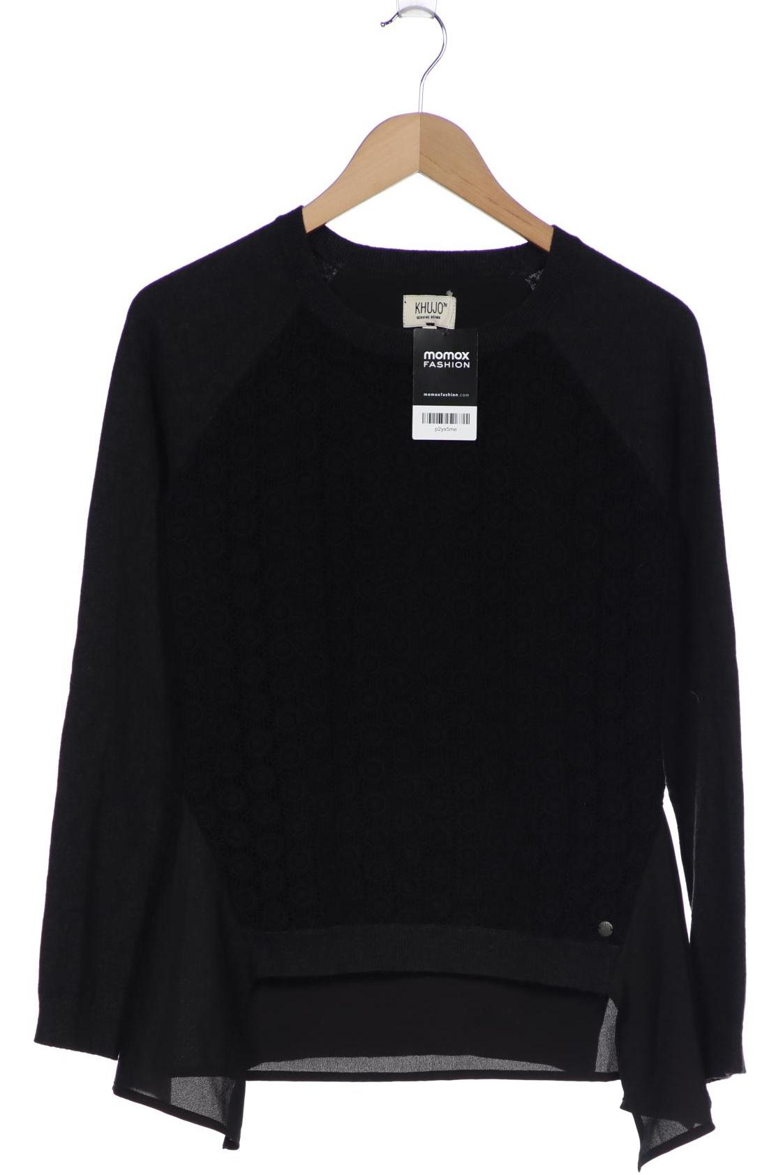 

Khujo Damen Pullover, schwarz