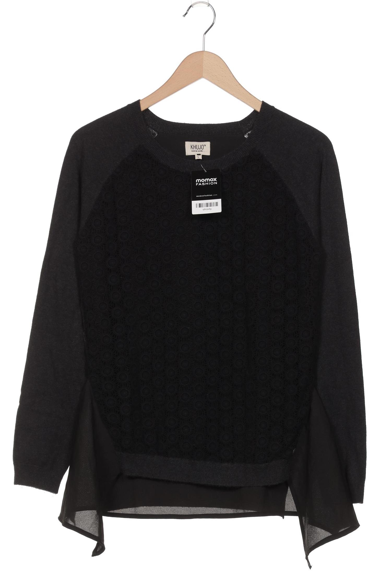 

Khujo Damen Pullover, schwarz, Gr. 42