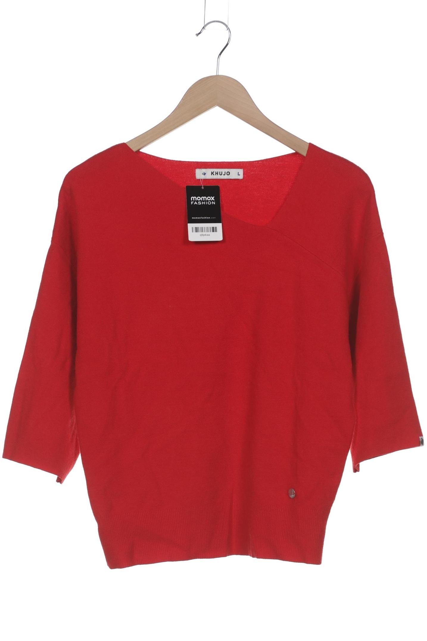 

Khujo Damen Pullover, rot, Gr. 42