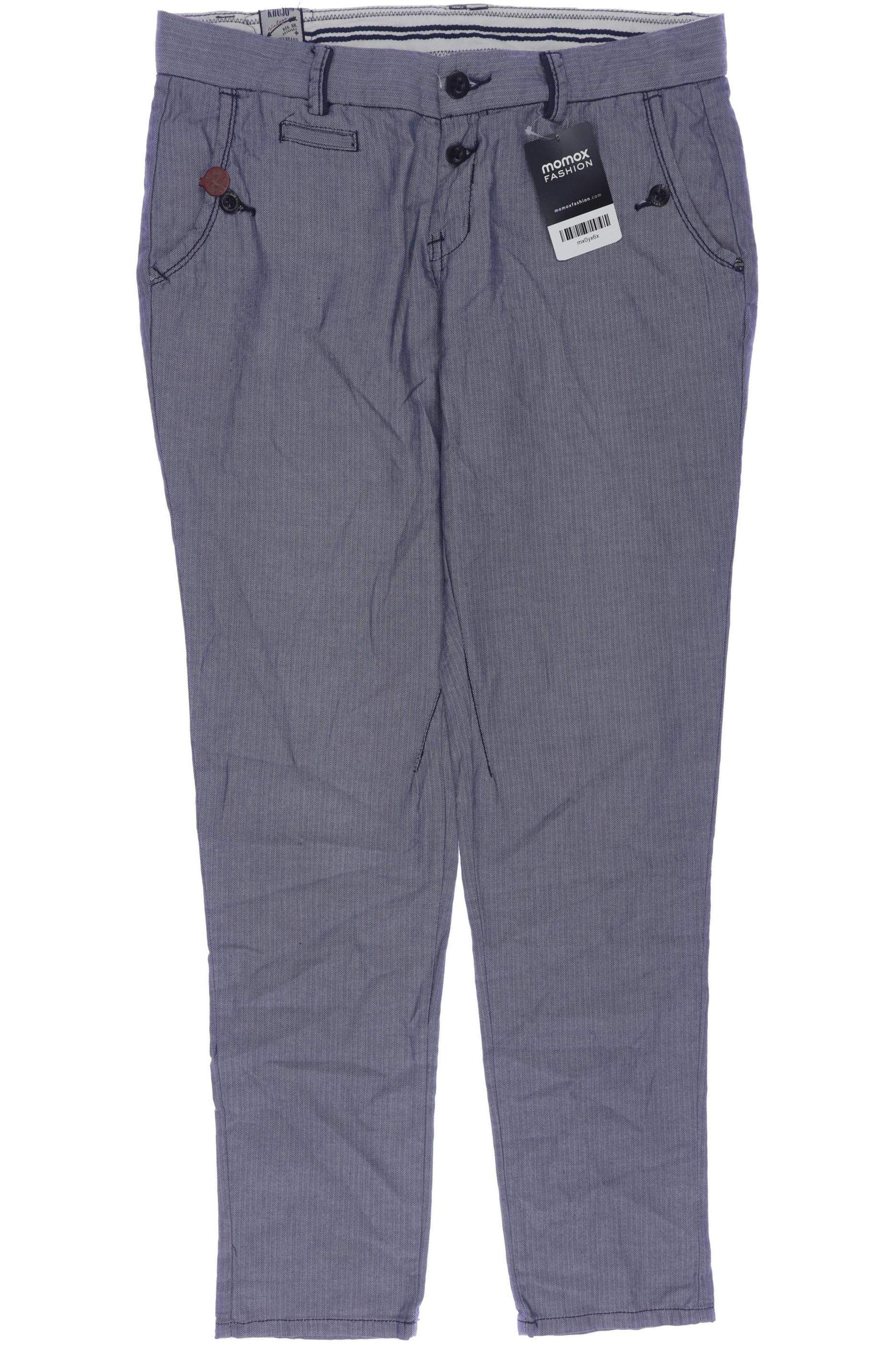 

Khujo Damen Stoffhose, blau, Gr. 30