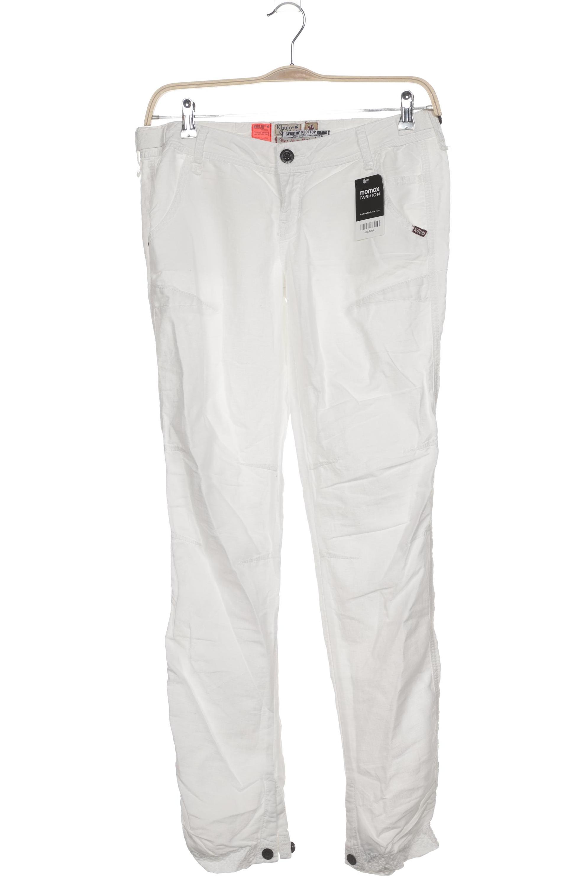 

Khujo Damen Stoffhose, weiß, Gr. 30