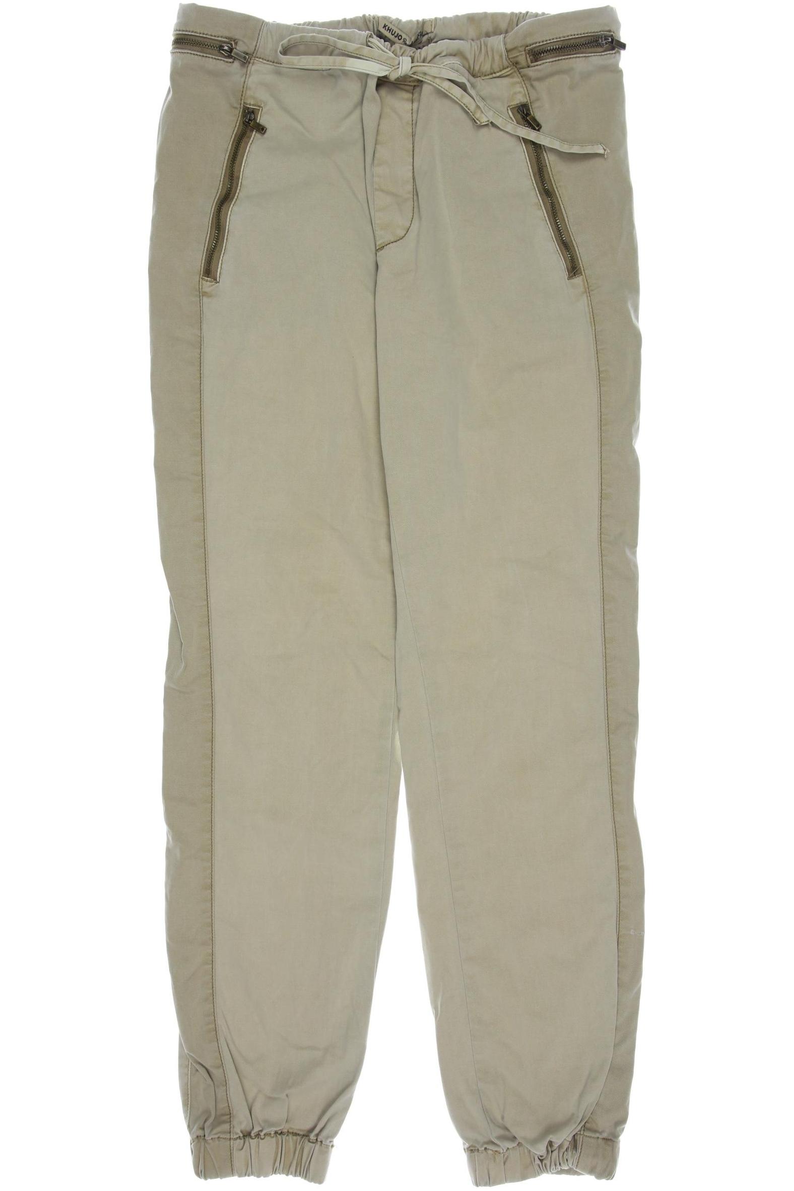 

Khujo Damen Stoffhose, beige, Gr. 0