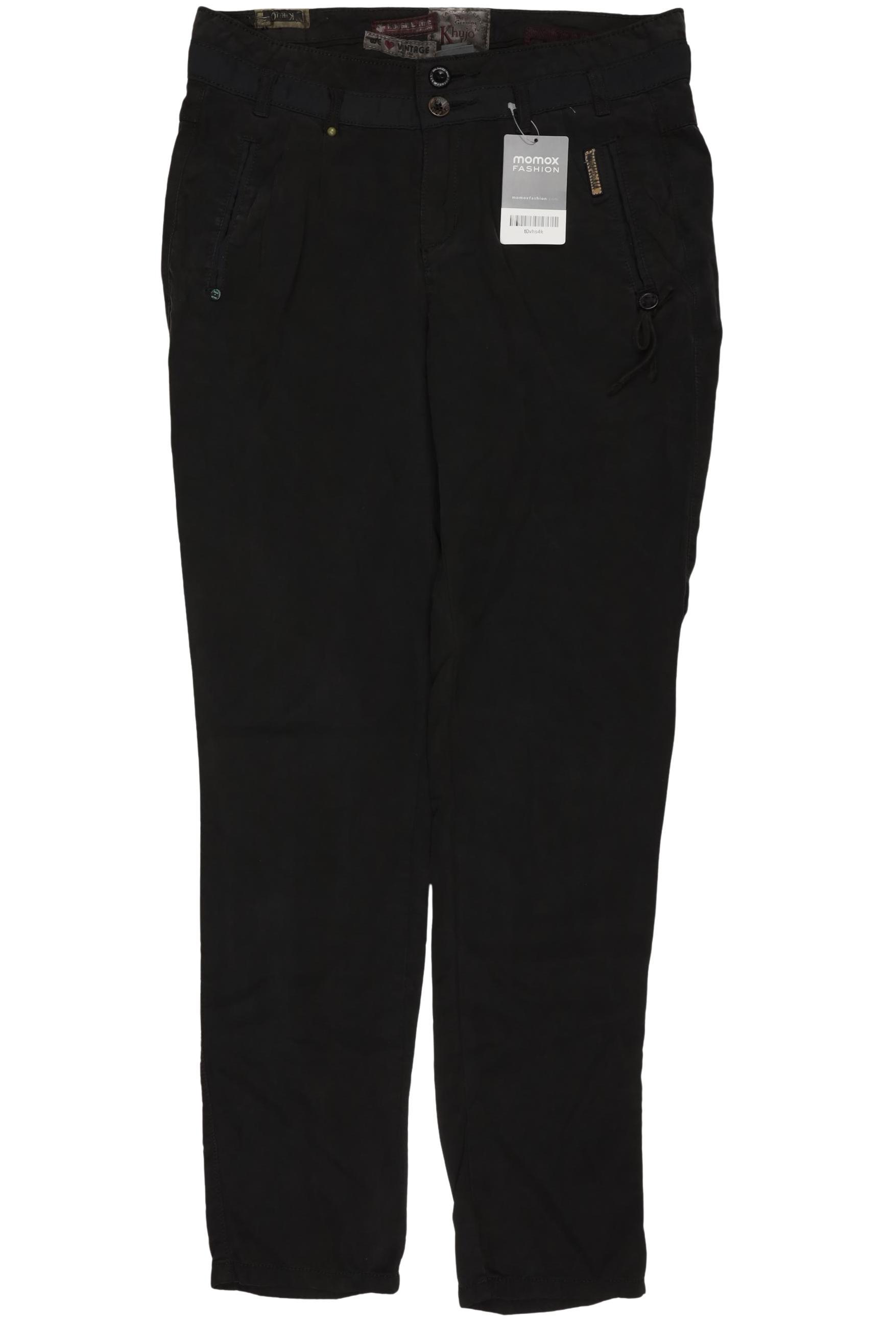 

Khujo Damen Stoffhose, schwarz, Gr. 26
