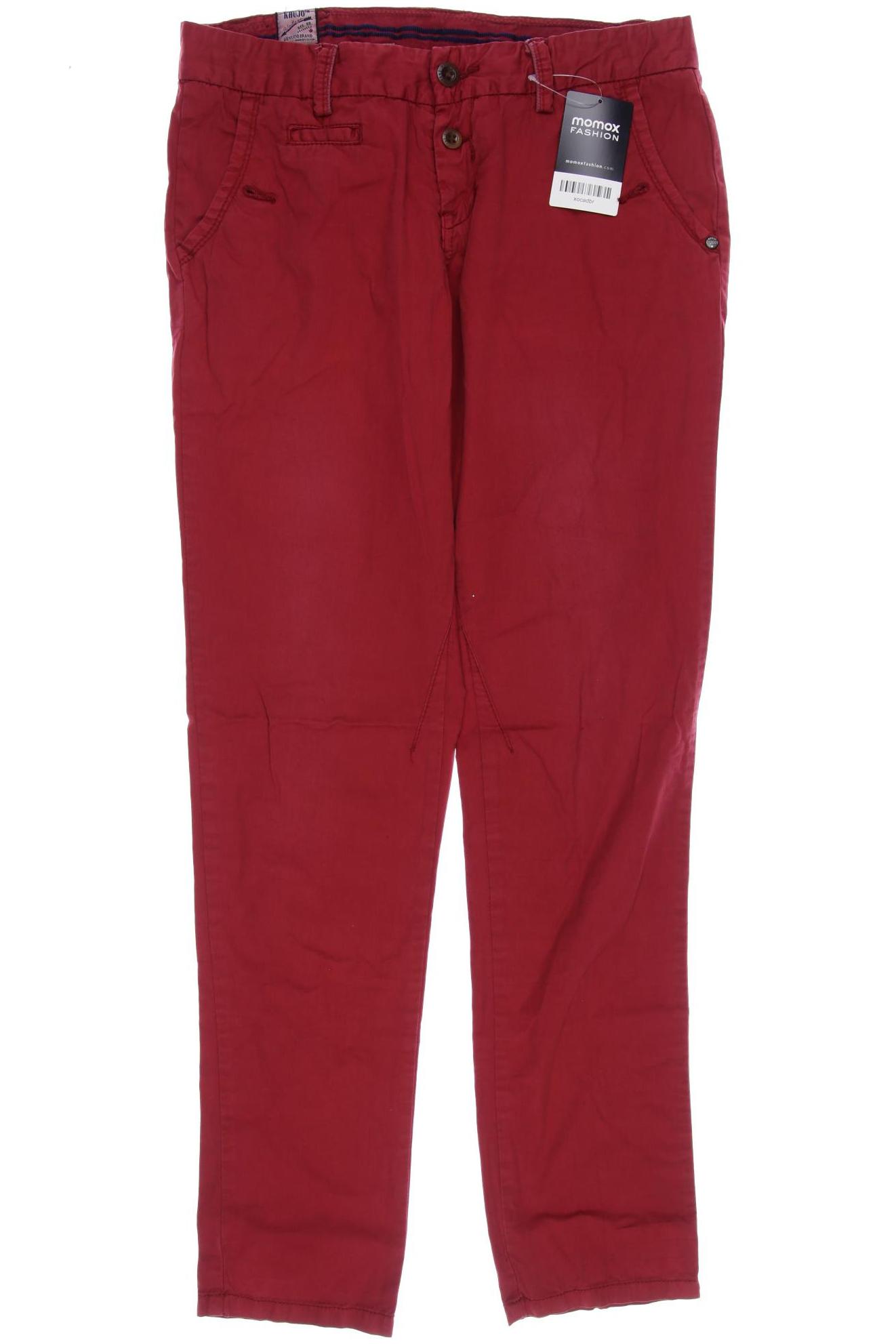 

Khujo Damen Stoffhose, rot