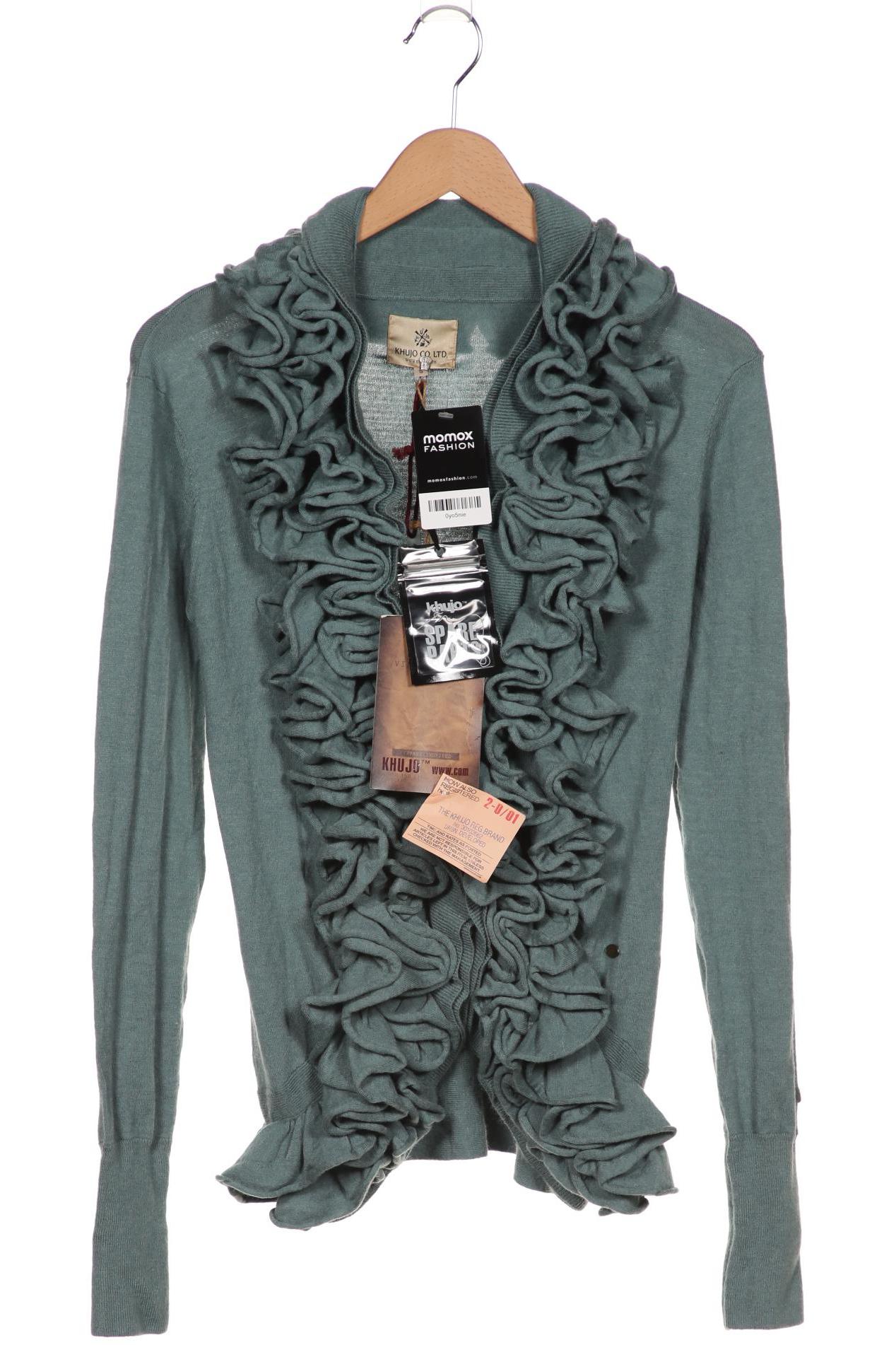 

Khujo Damen Strickjacke, türkis, Gr. 36