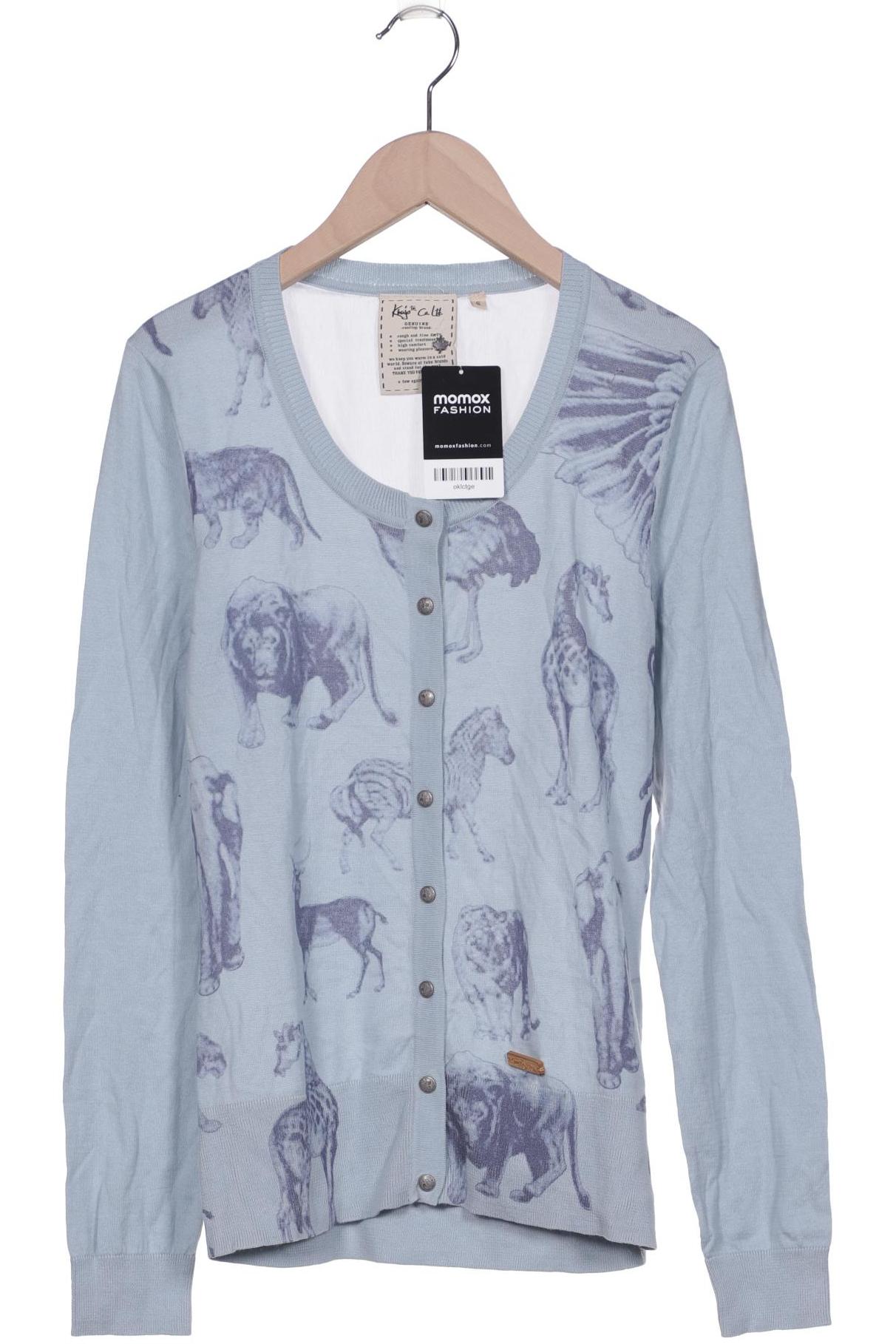 

Khujo Damen Strickjacke, hellblau, Gr. 36