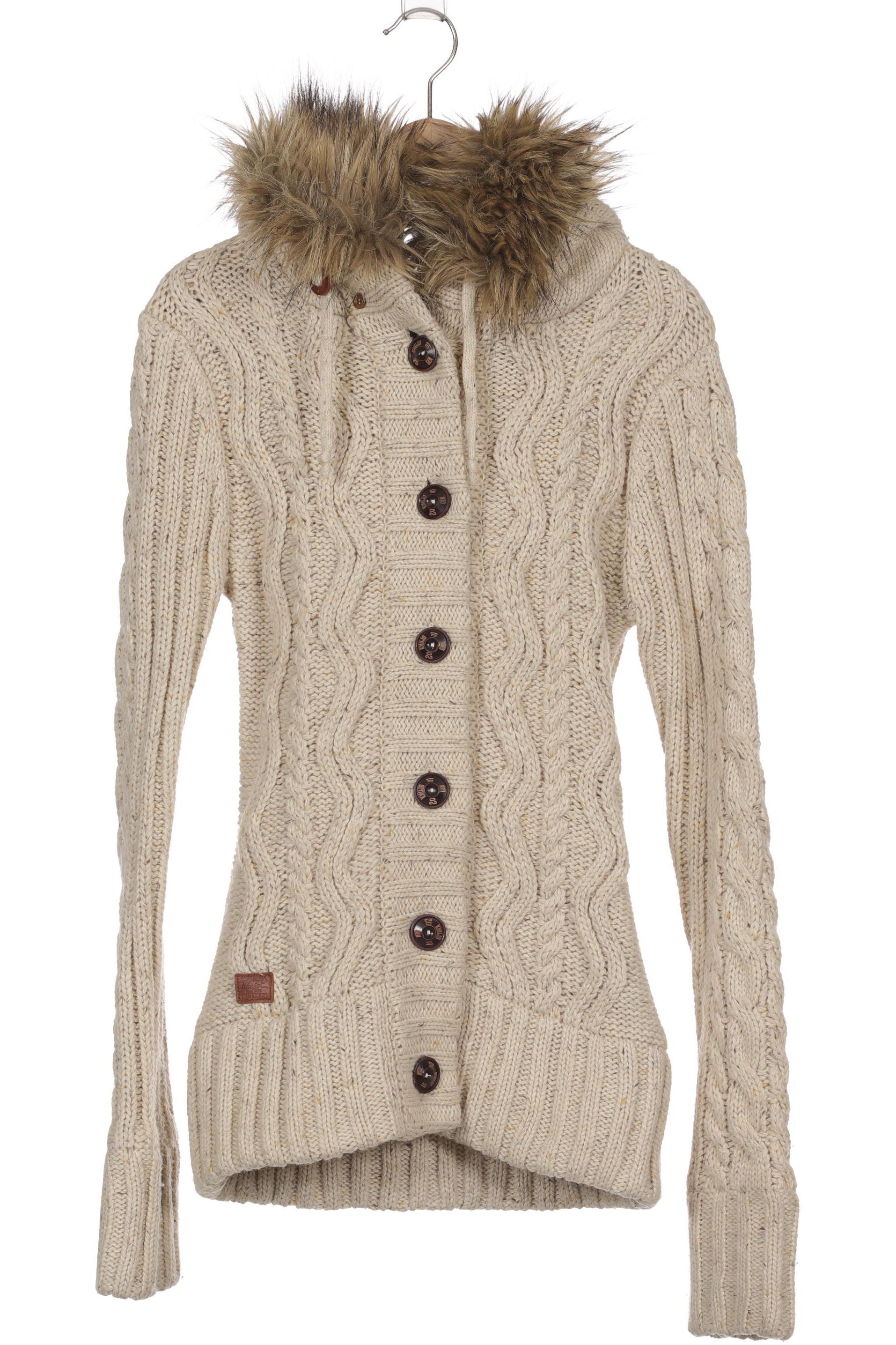 

Khujo Damen Strickjacke, beige, Gr.