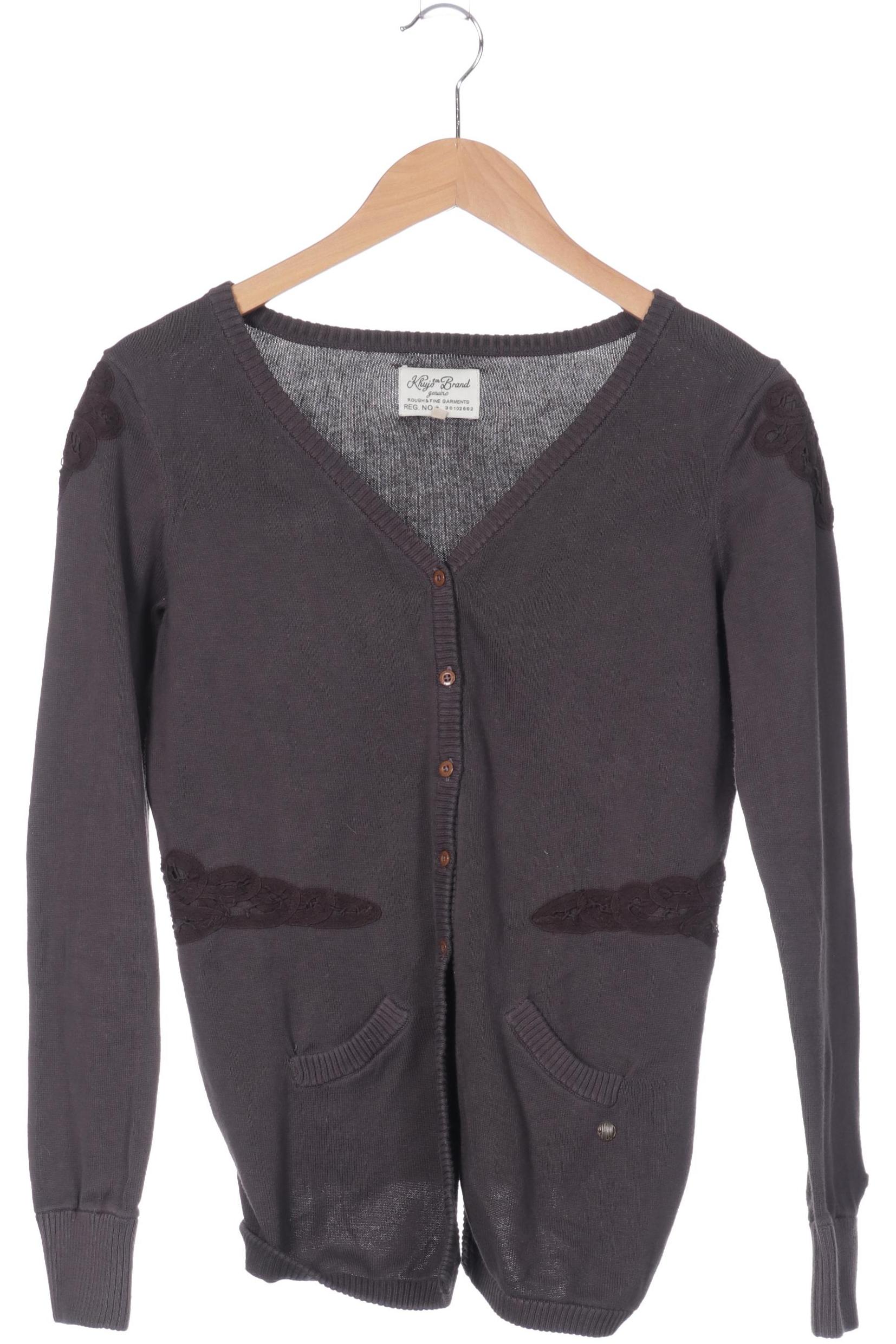 

Khujo Damen Strickjacke, grau, Gr. 36