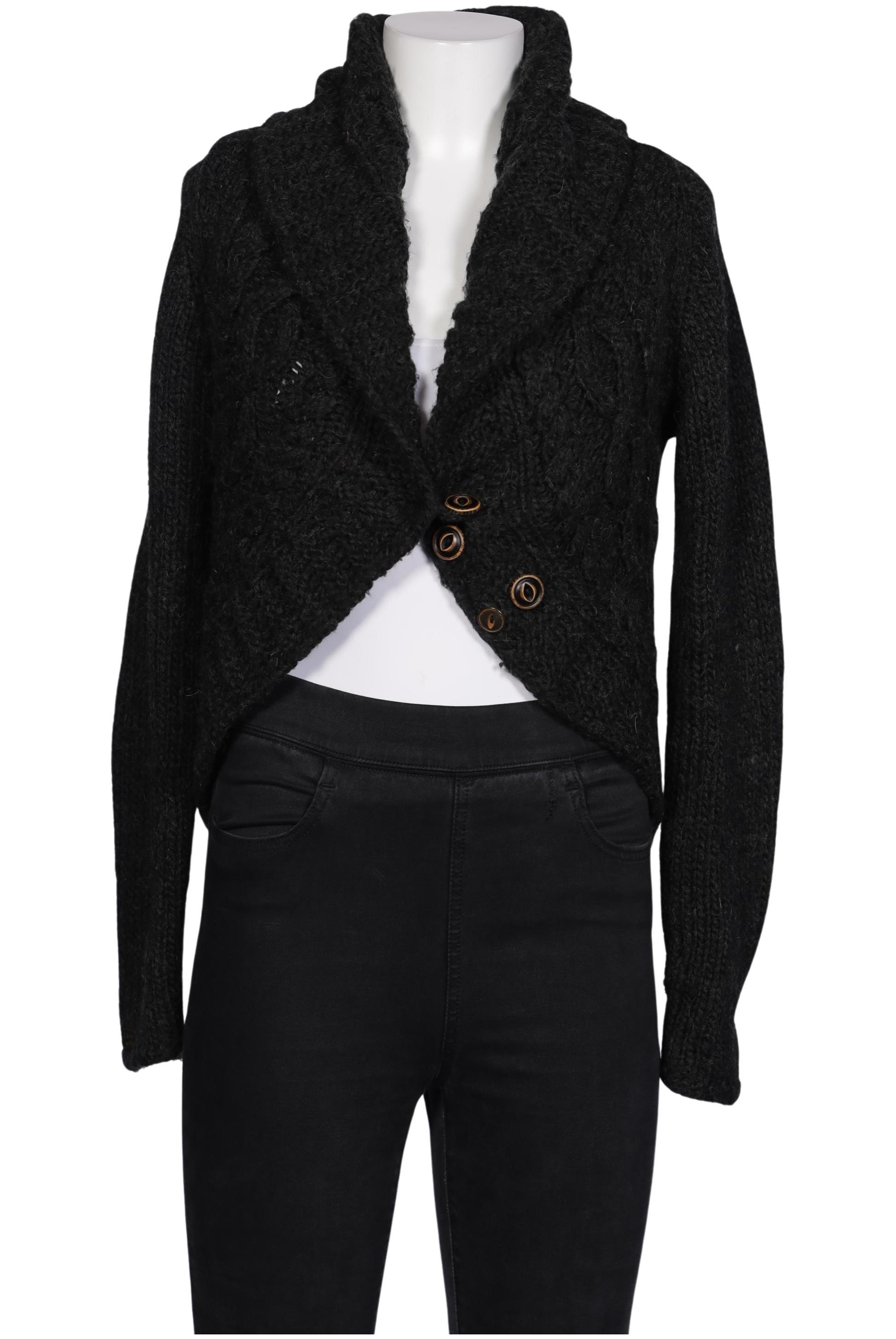 

Khujo Damen Strickjacke, schwarz, Gr. 38