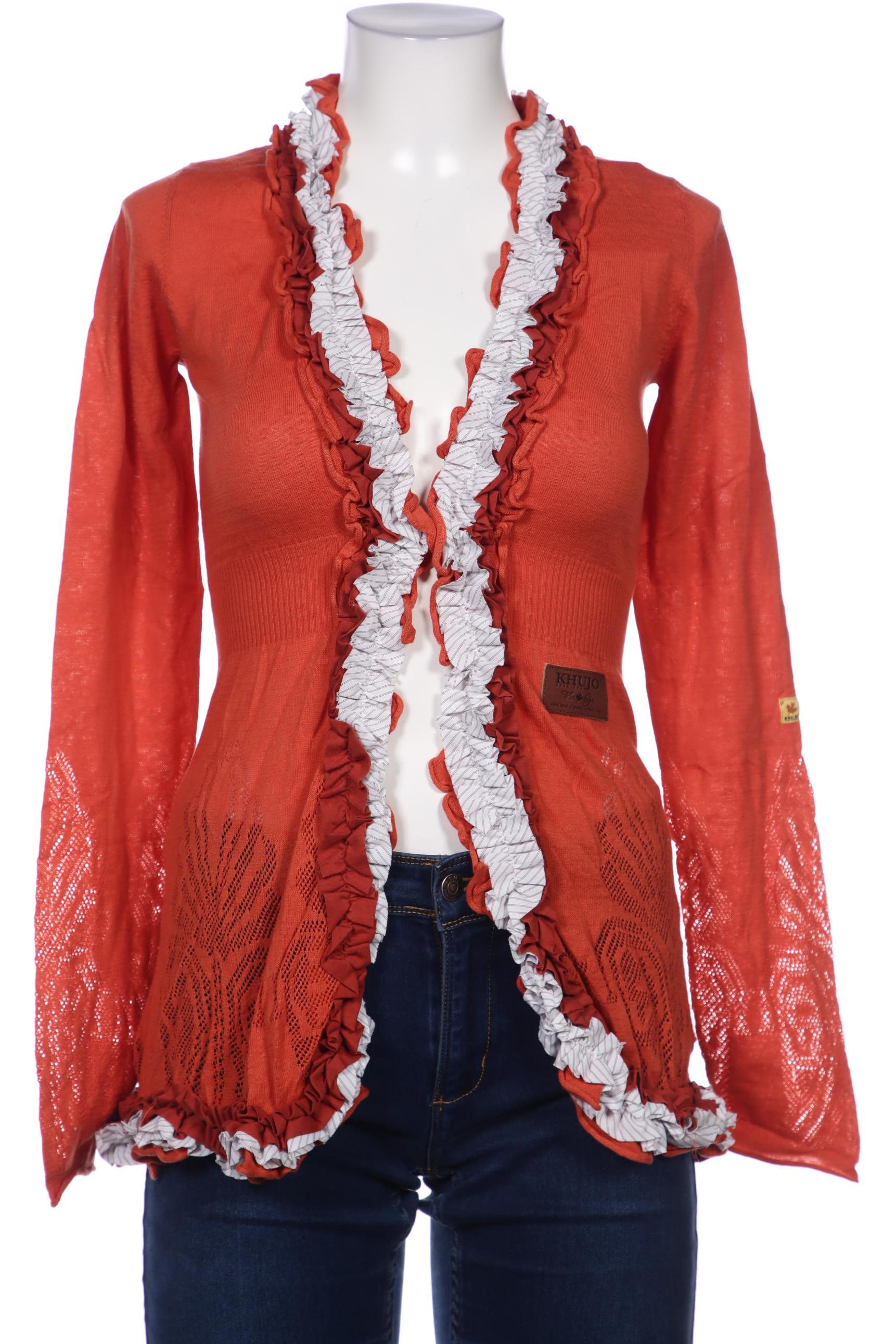 

Khujo Damen Strickjacke, orange, Gr. 36