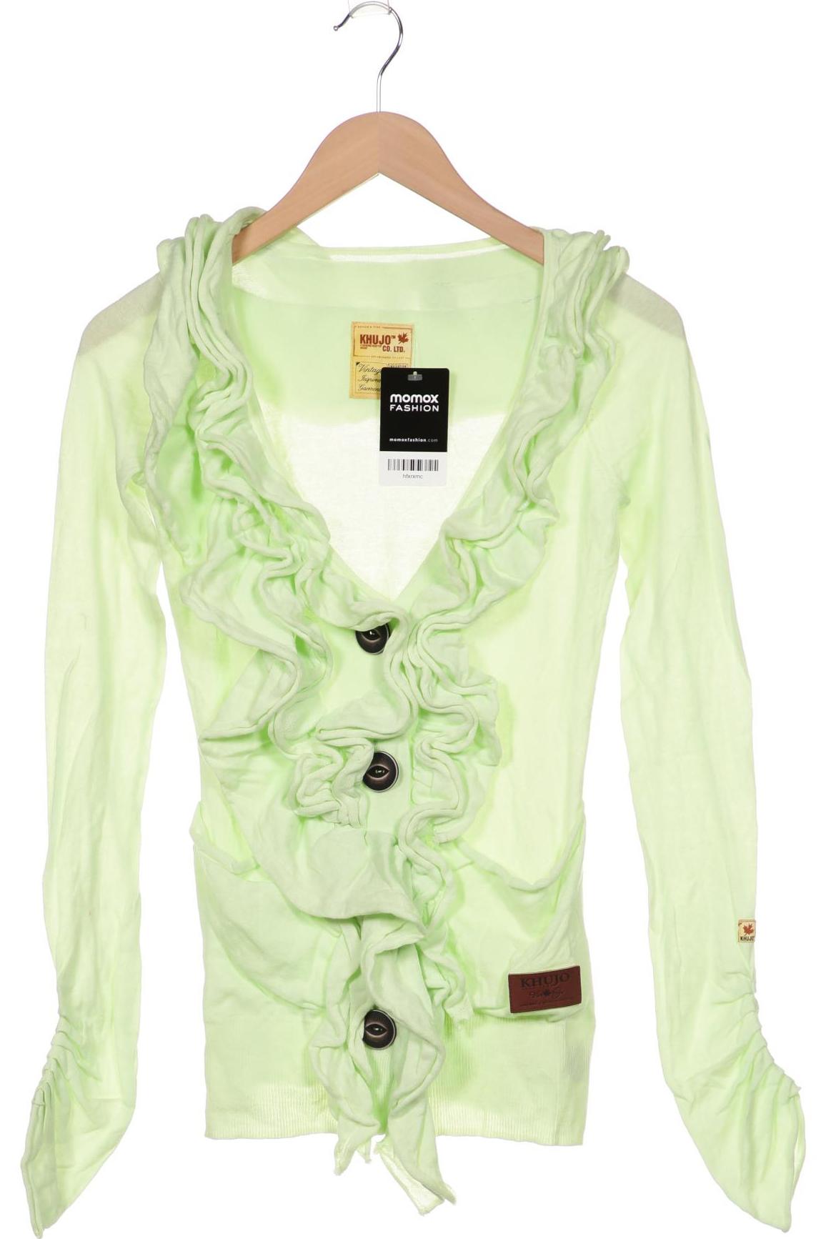 

Khujo Damen Strickjacke, hellgrün, Gr. 36
