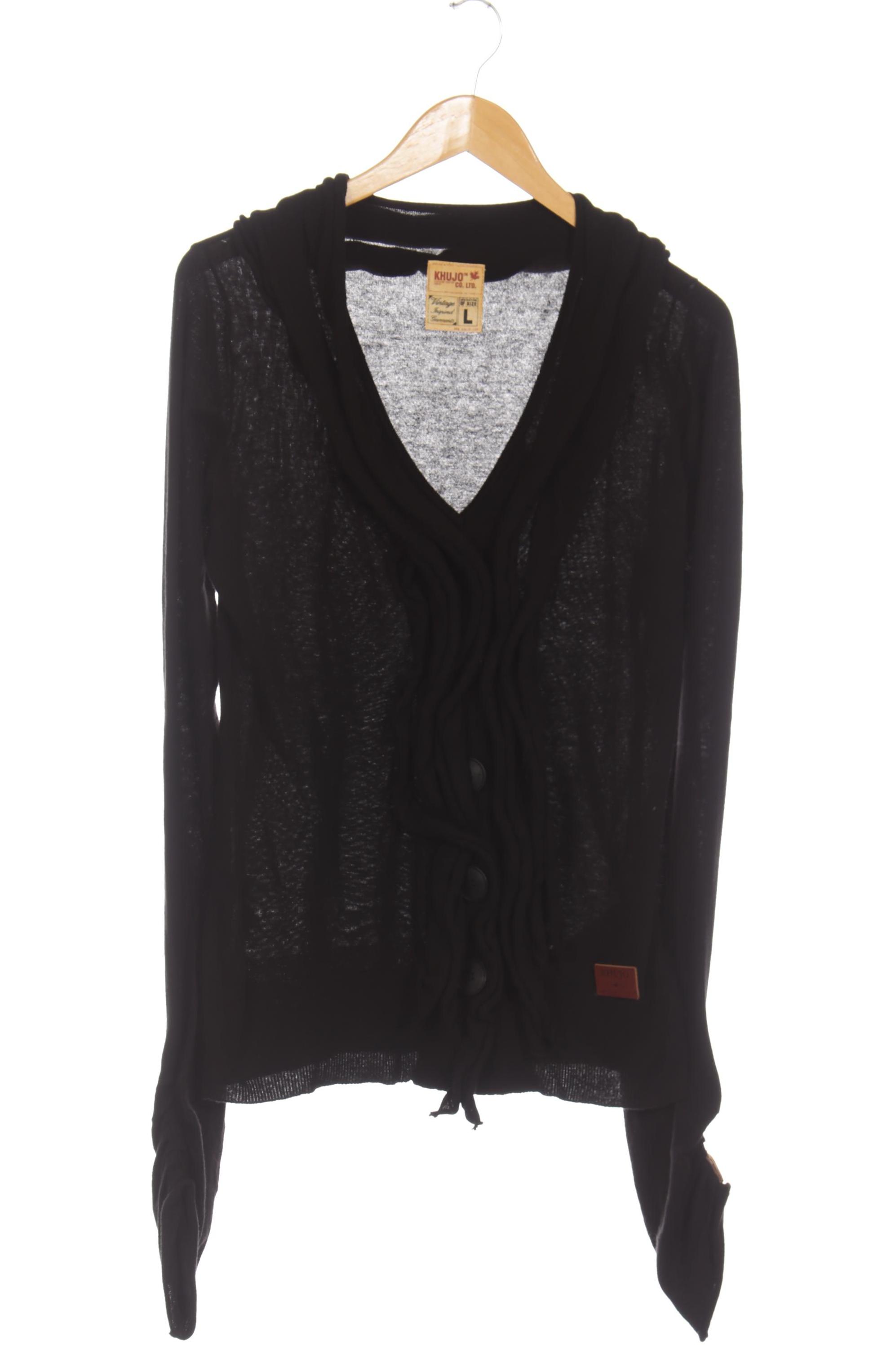 

Khujo Damen Strickjacke, schwarz, Gr.