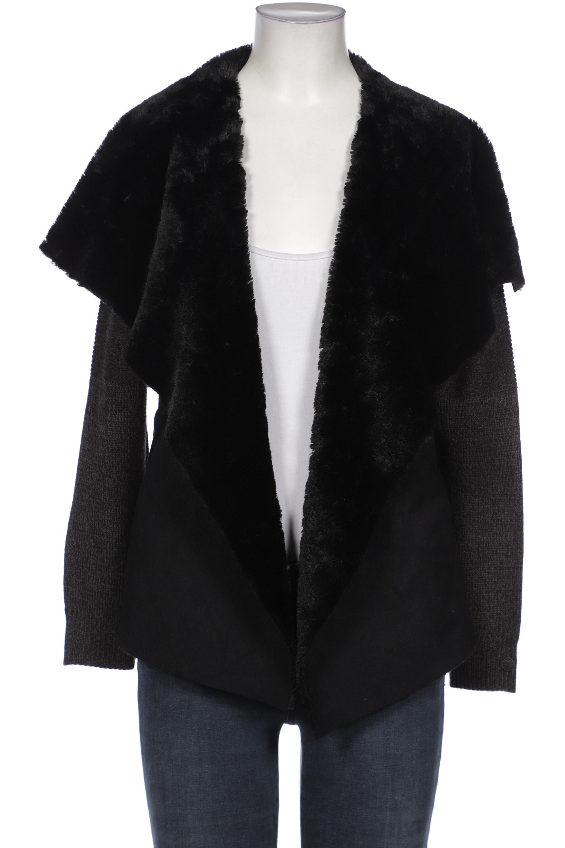 

Khujo Damen Strickjacke, schwarz, Gr. 38