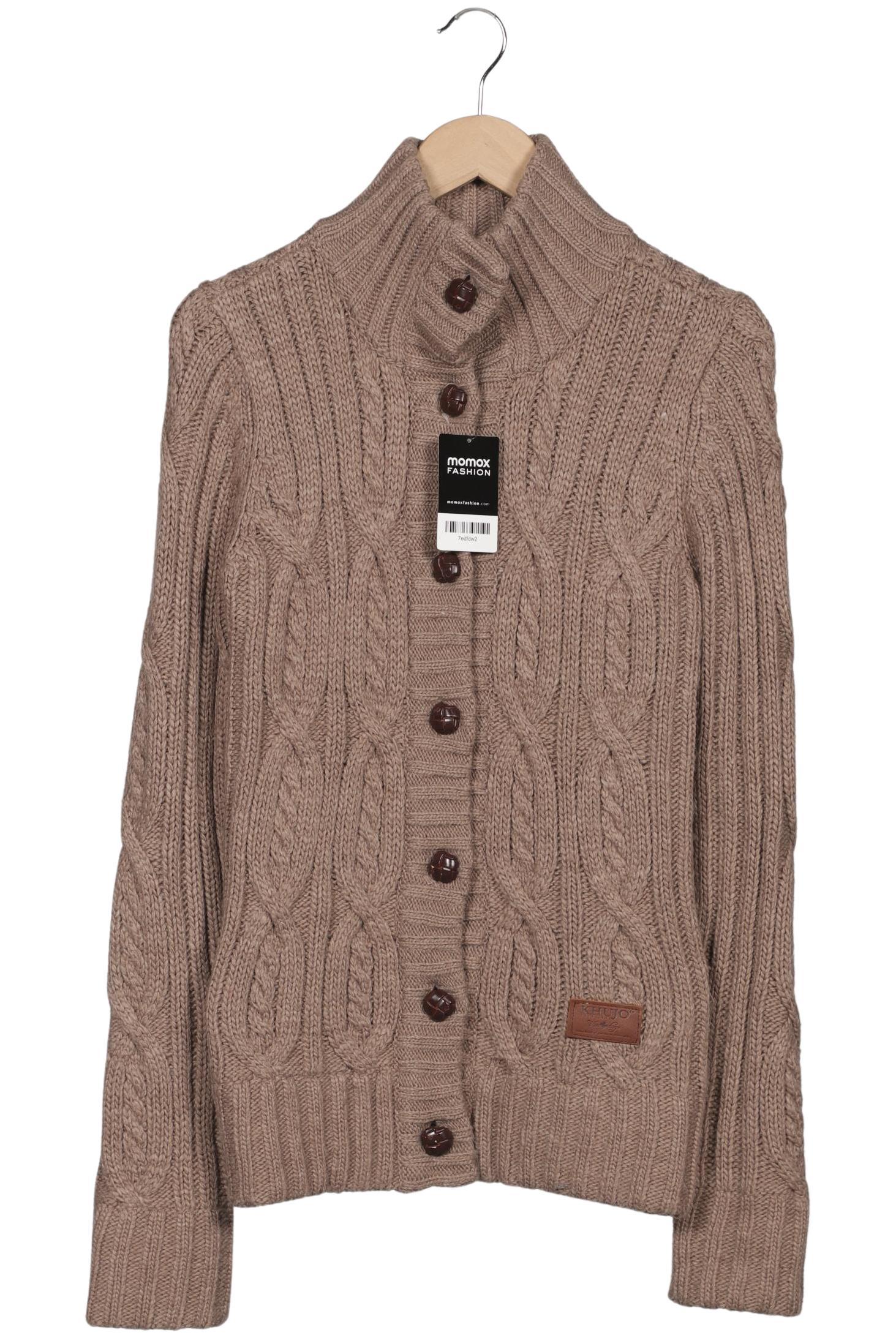 

Khujo Damen Strickjacke, braun, Gr. 38