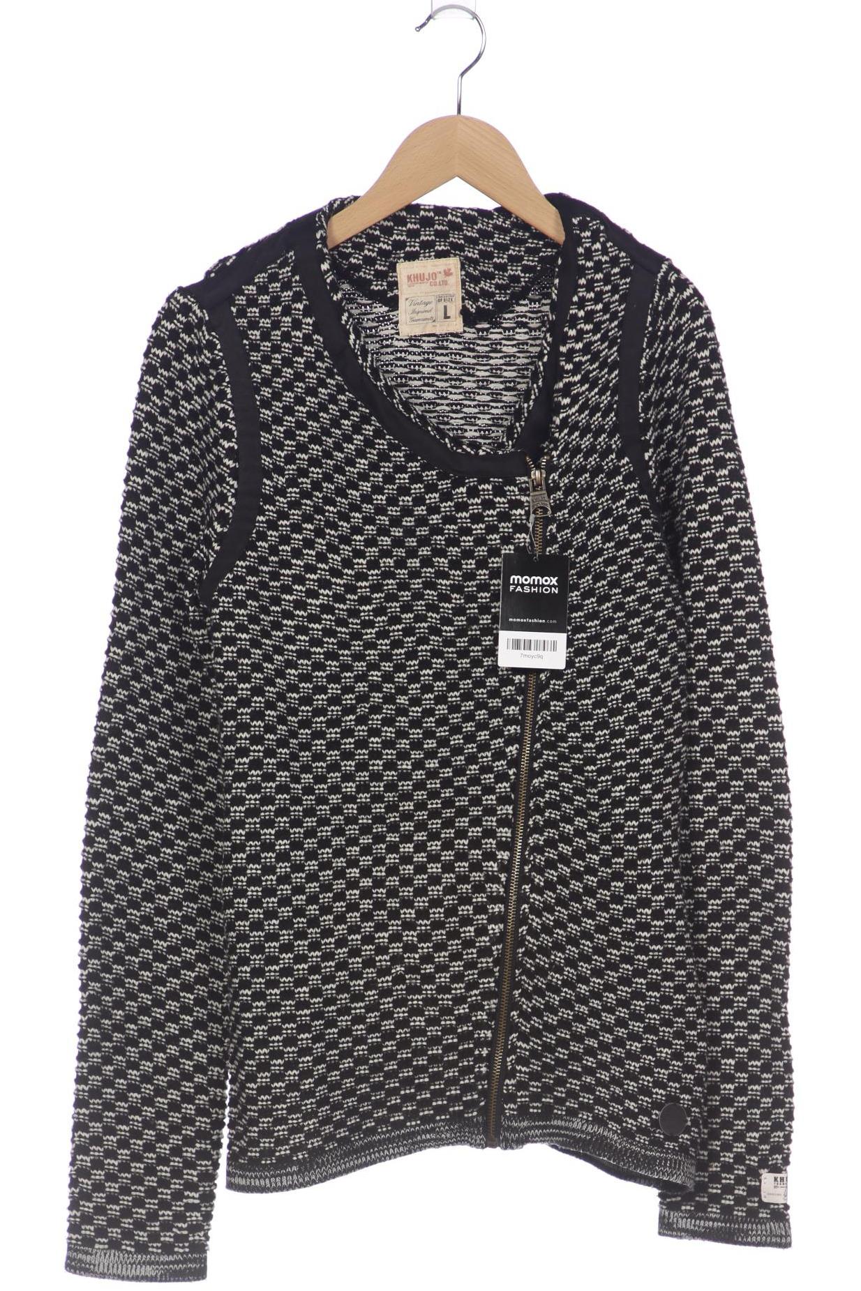 

Khujo Damen Strickjacke, schwarz, Gr. 42