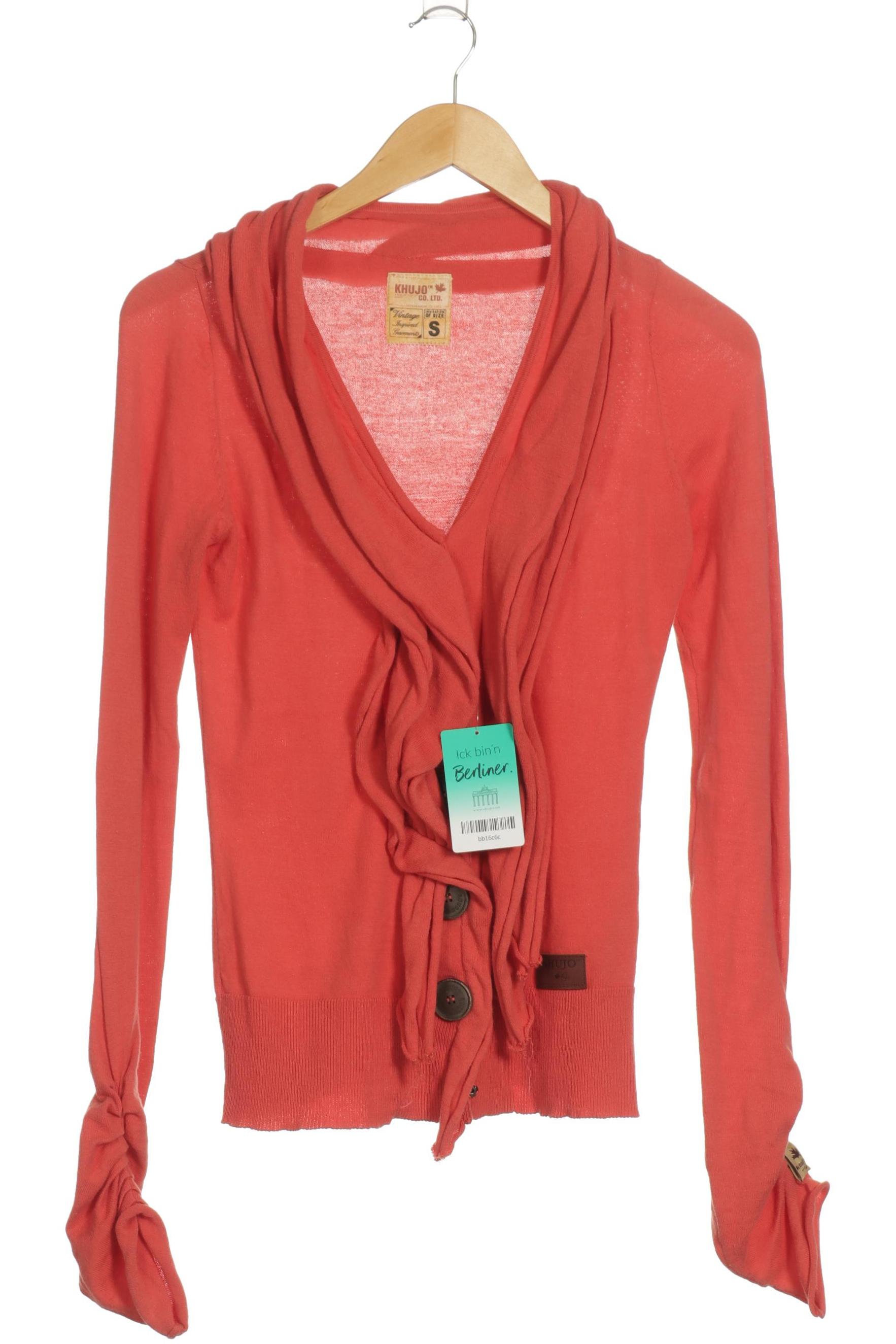 

Khujo Damen Strickjacke, rot, Gr. 36