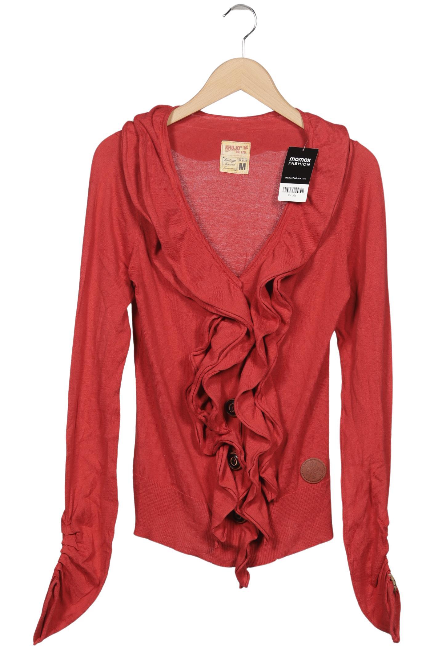 

Khujo Damen Strickjacke, rot, Gr. 38