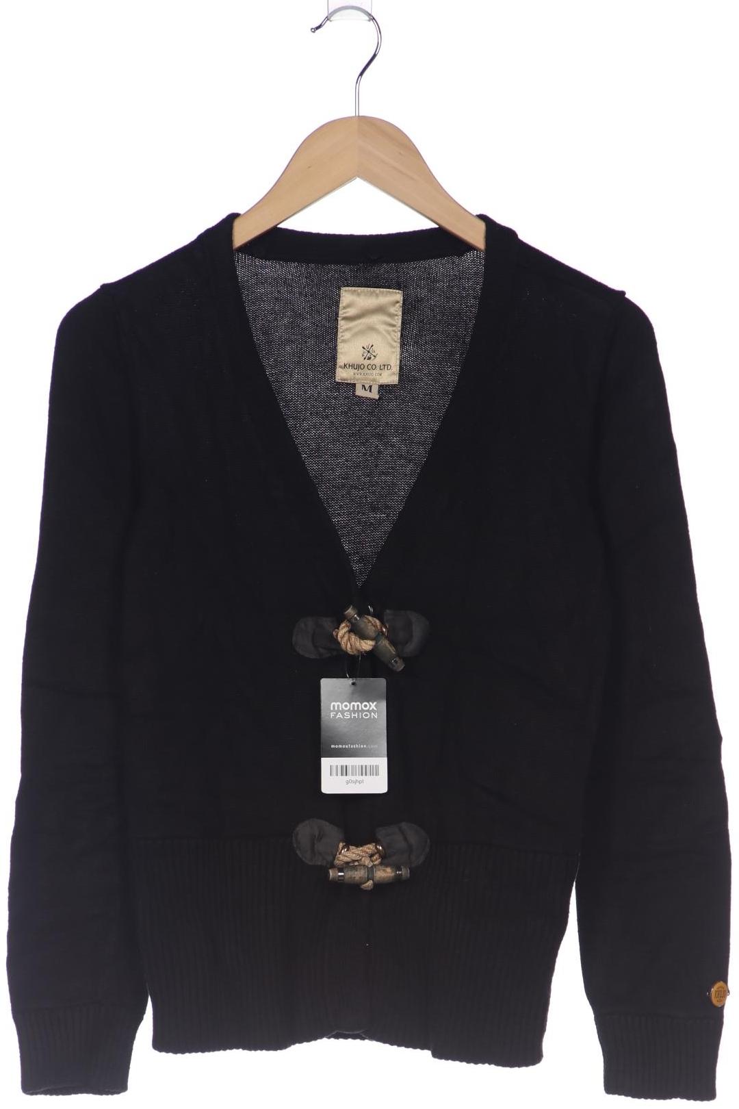 

Khujo Damen Strickjacke, schwarz, Gr. 38