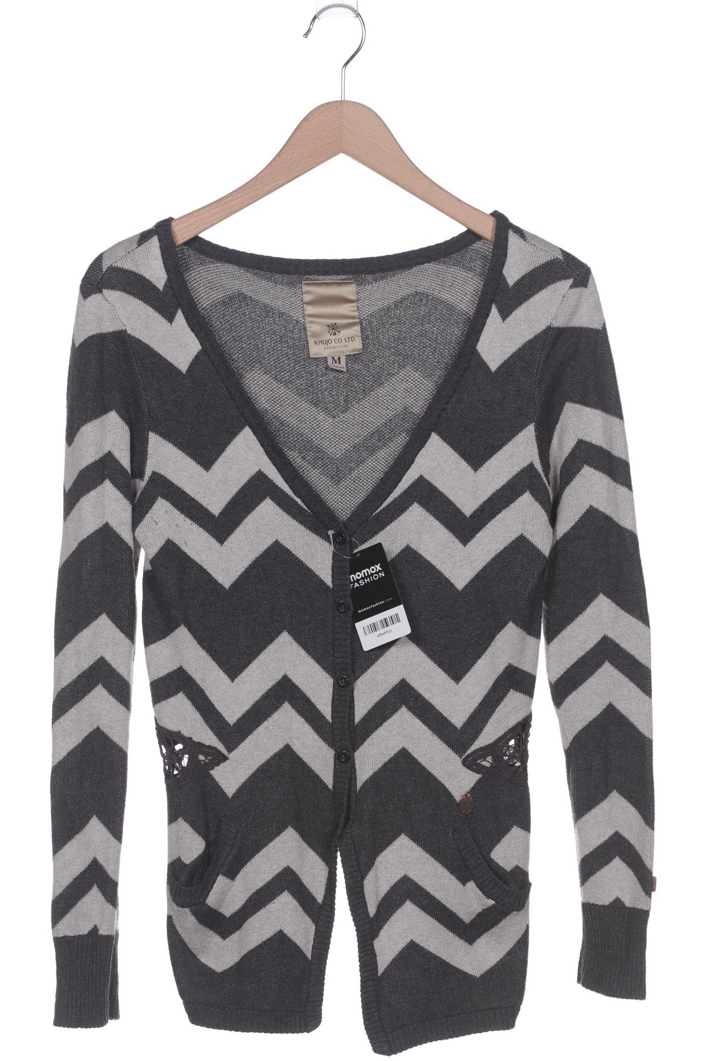 

Khujo Damen Strickjacke, grau, Gr. 38