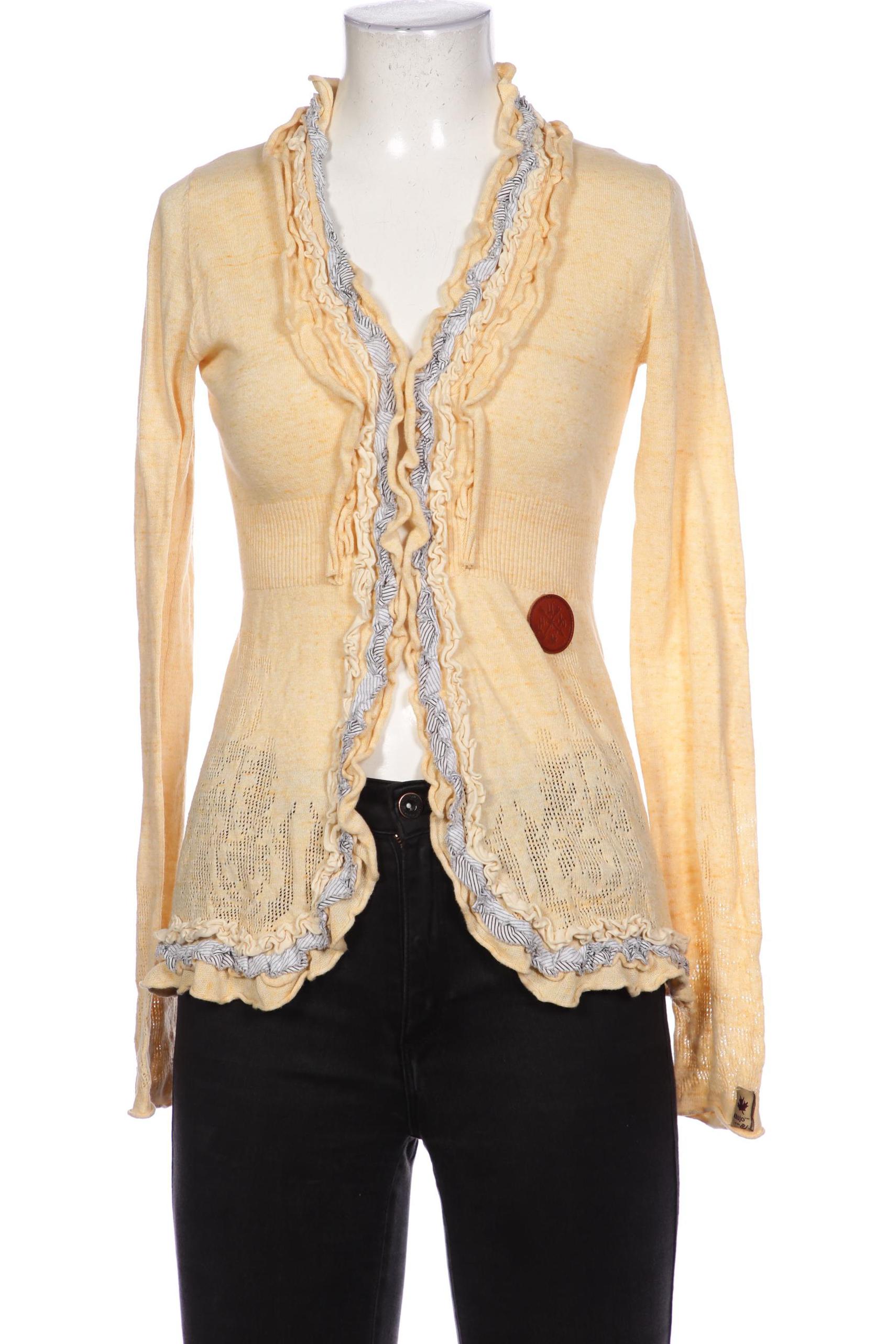 

Khujo Damen Strickjacke, gelb, Gr. 36