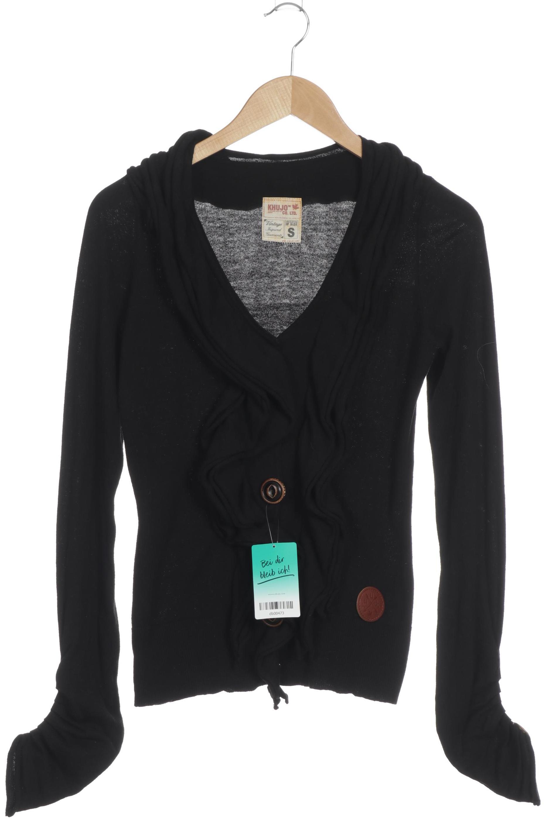 

Khujo Damen Strickjacke, schwarz, Gr.