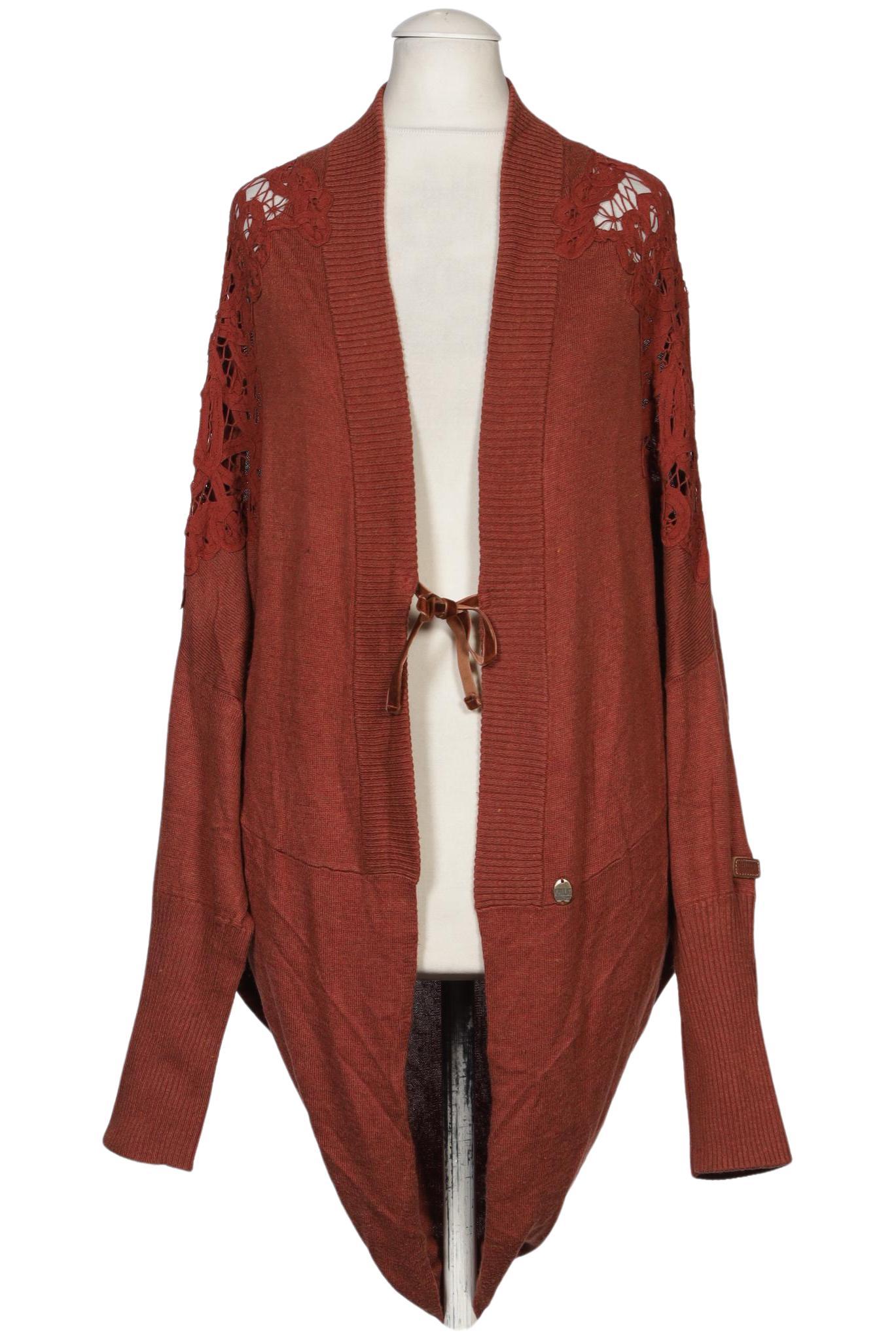 

Khujo Damen Strickjacke, braun, Gr. 36