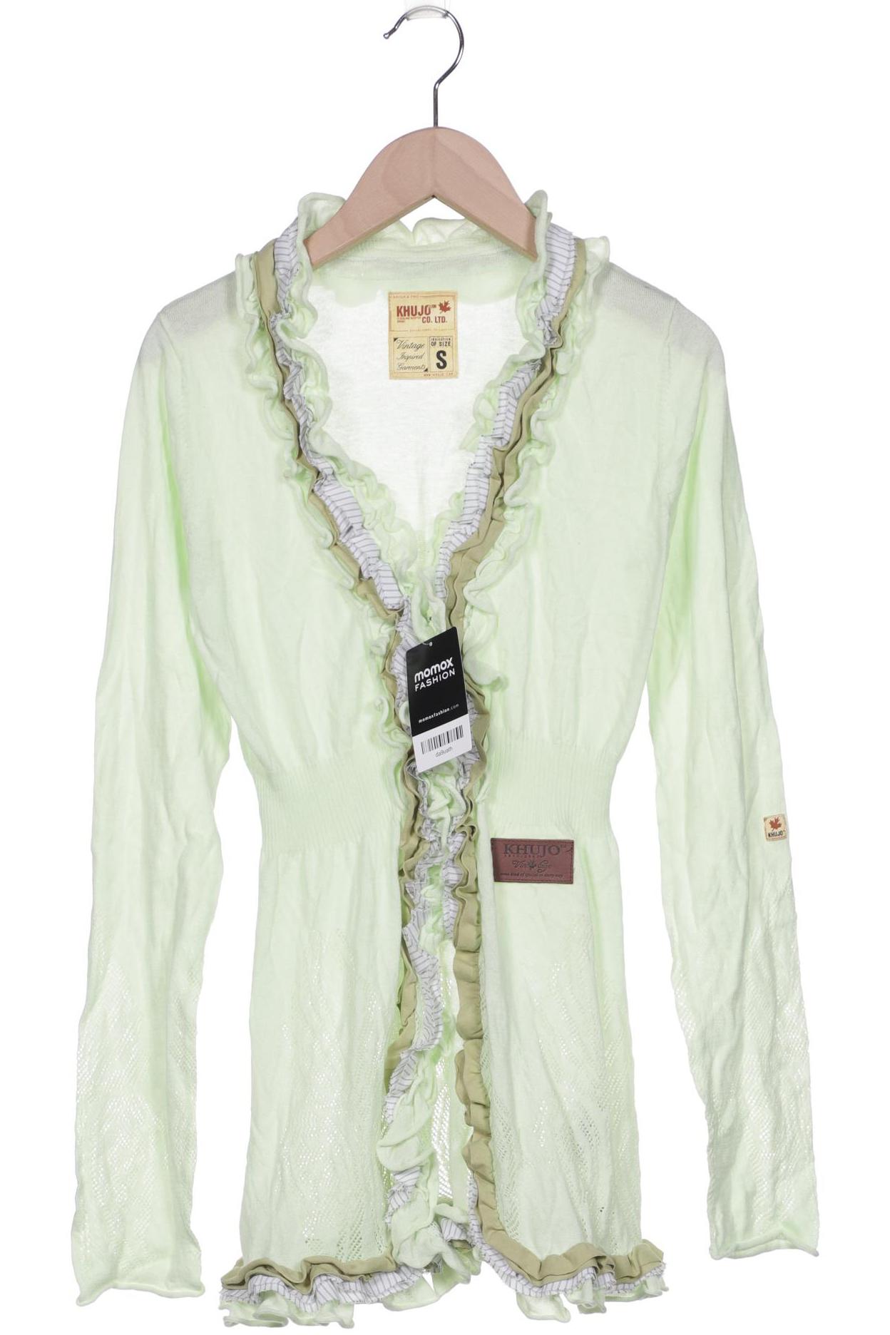 

Khujo Damen Strickjacke, hellgrün