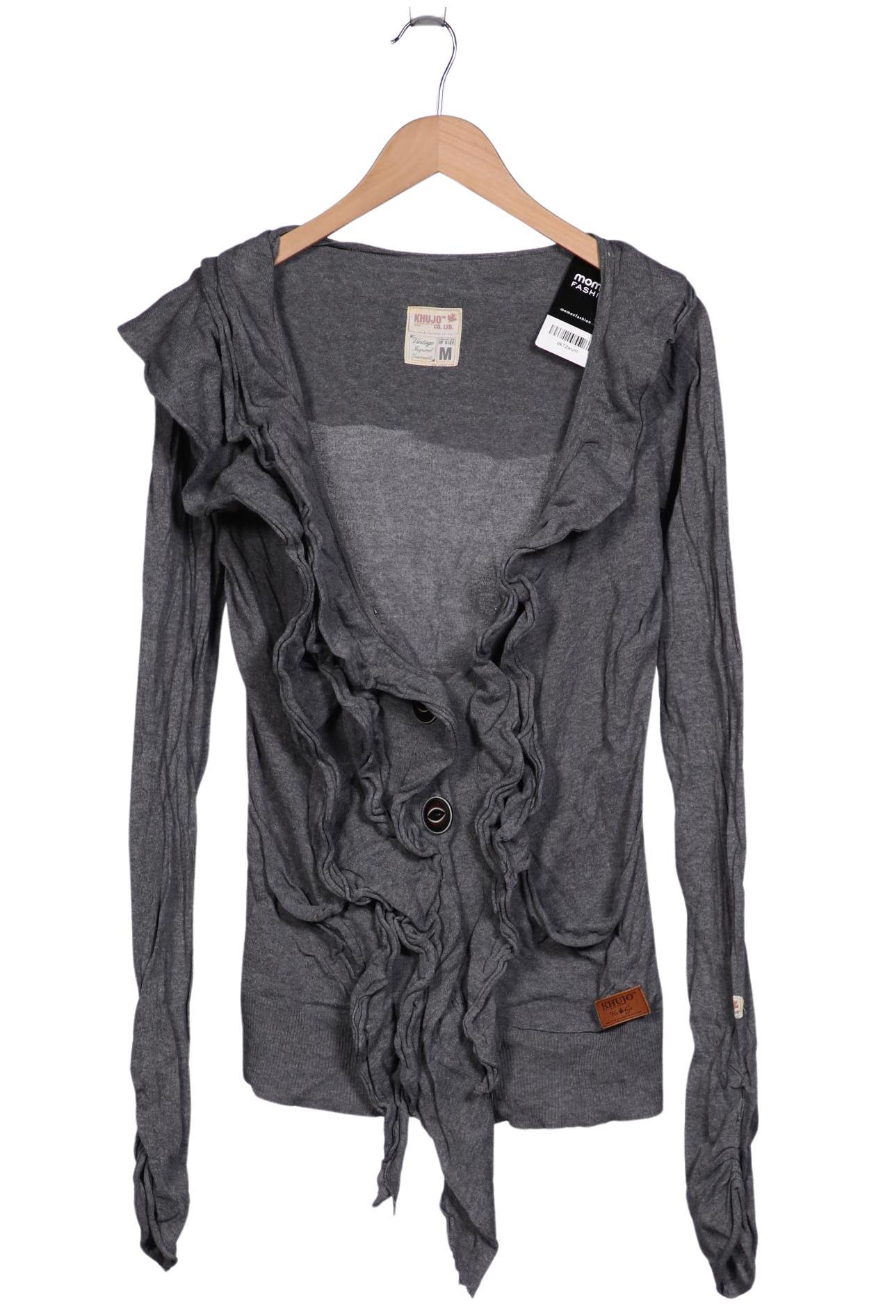 

Khujo Damen Strickjacke, grau, Gr. 38