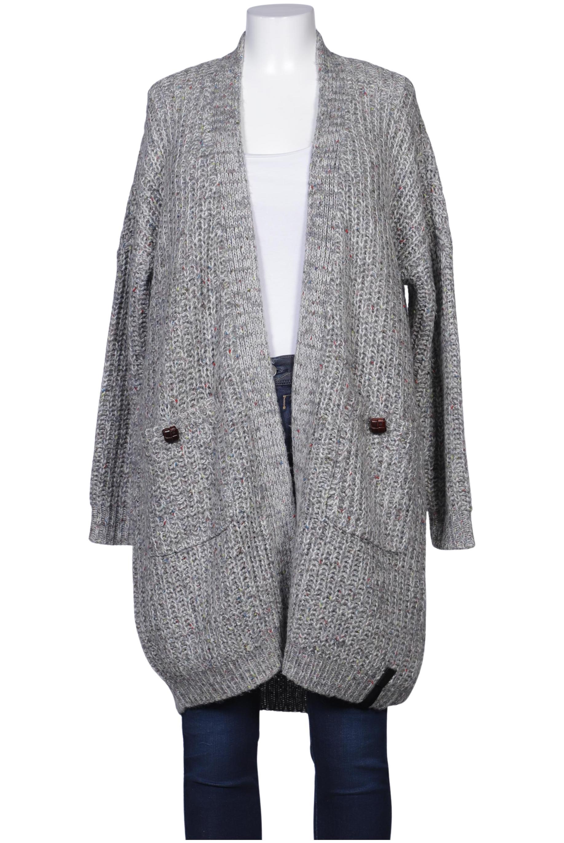 

Khujo Damen Strickjacke, grau, Gr. 42